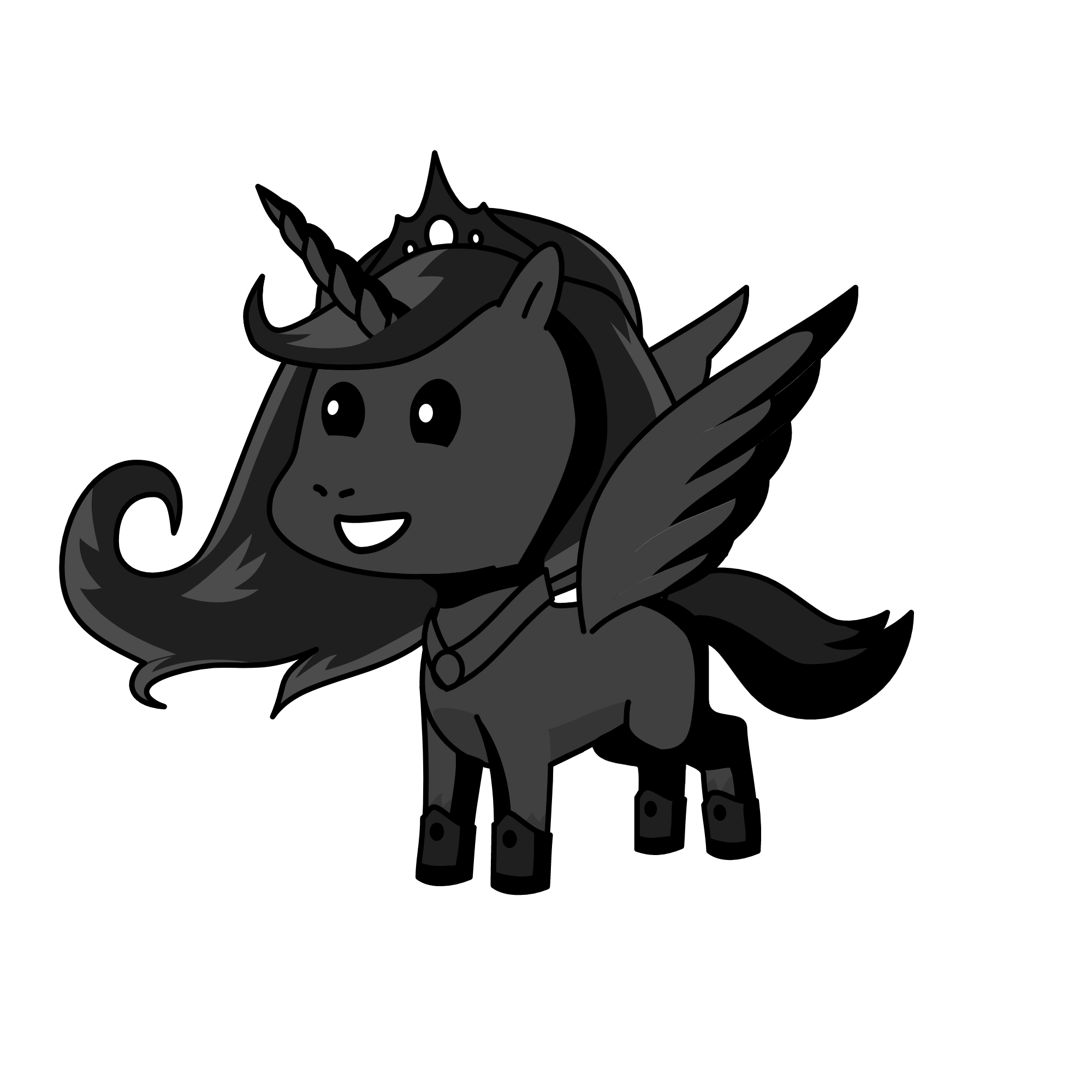 Princess Midnight's Twin, the unicorn