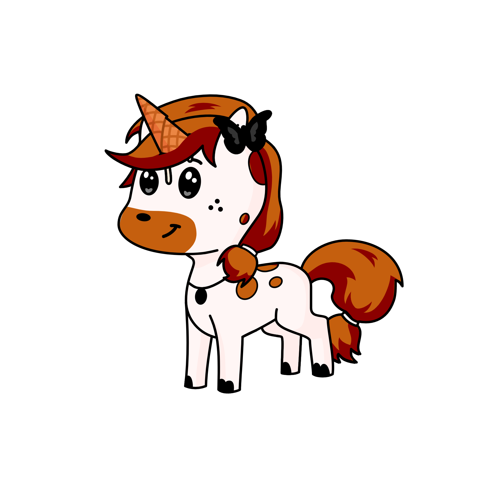 cookie dough , the unicorn