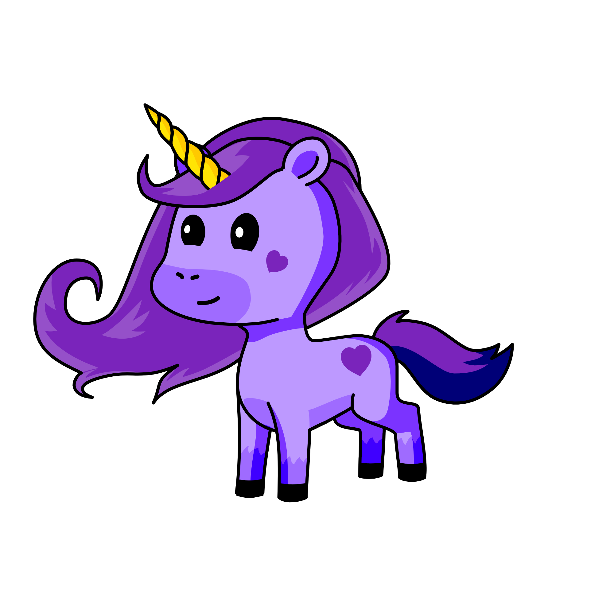 Luna, the unicorn