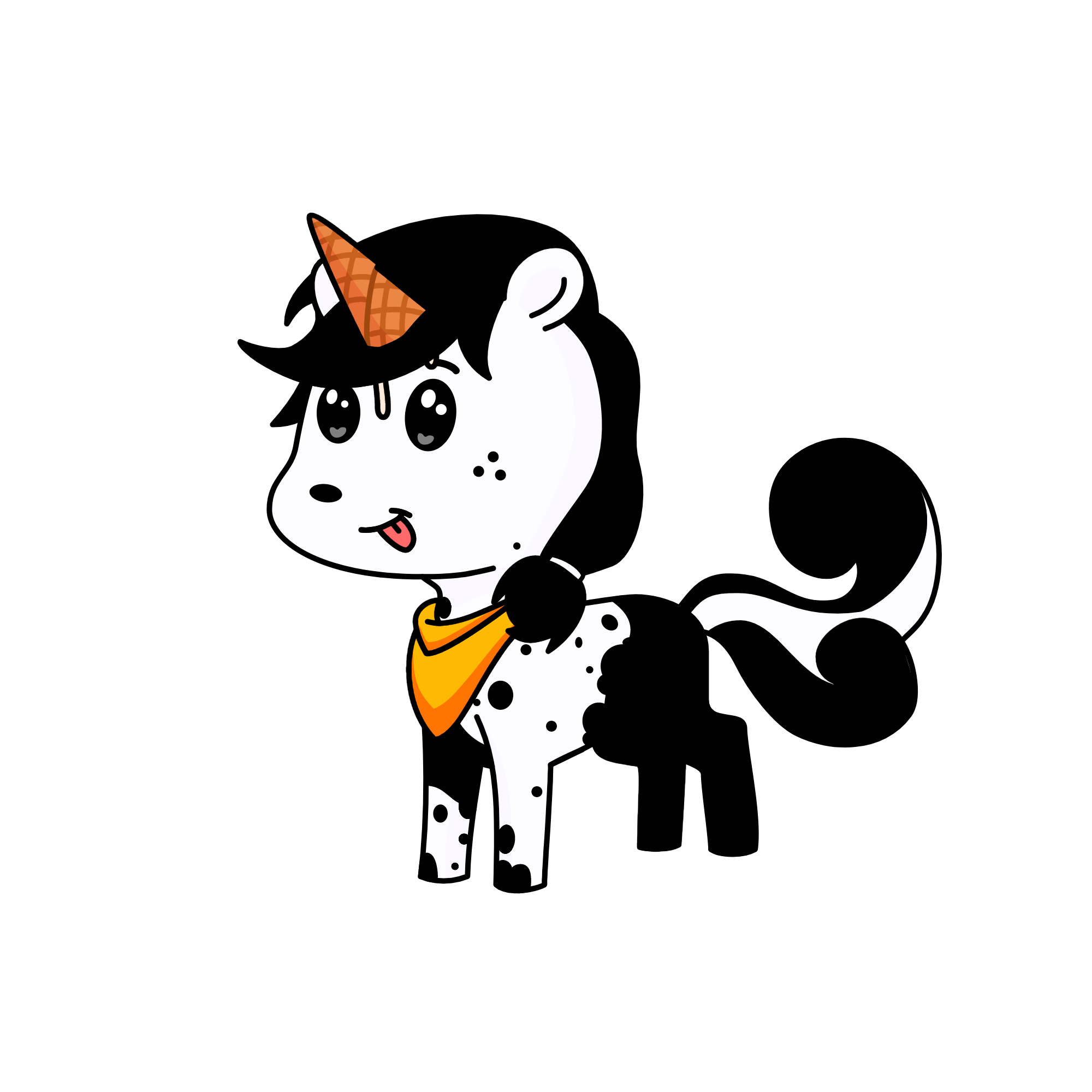 cookies and cream, the unicorn