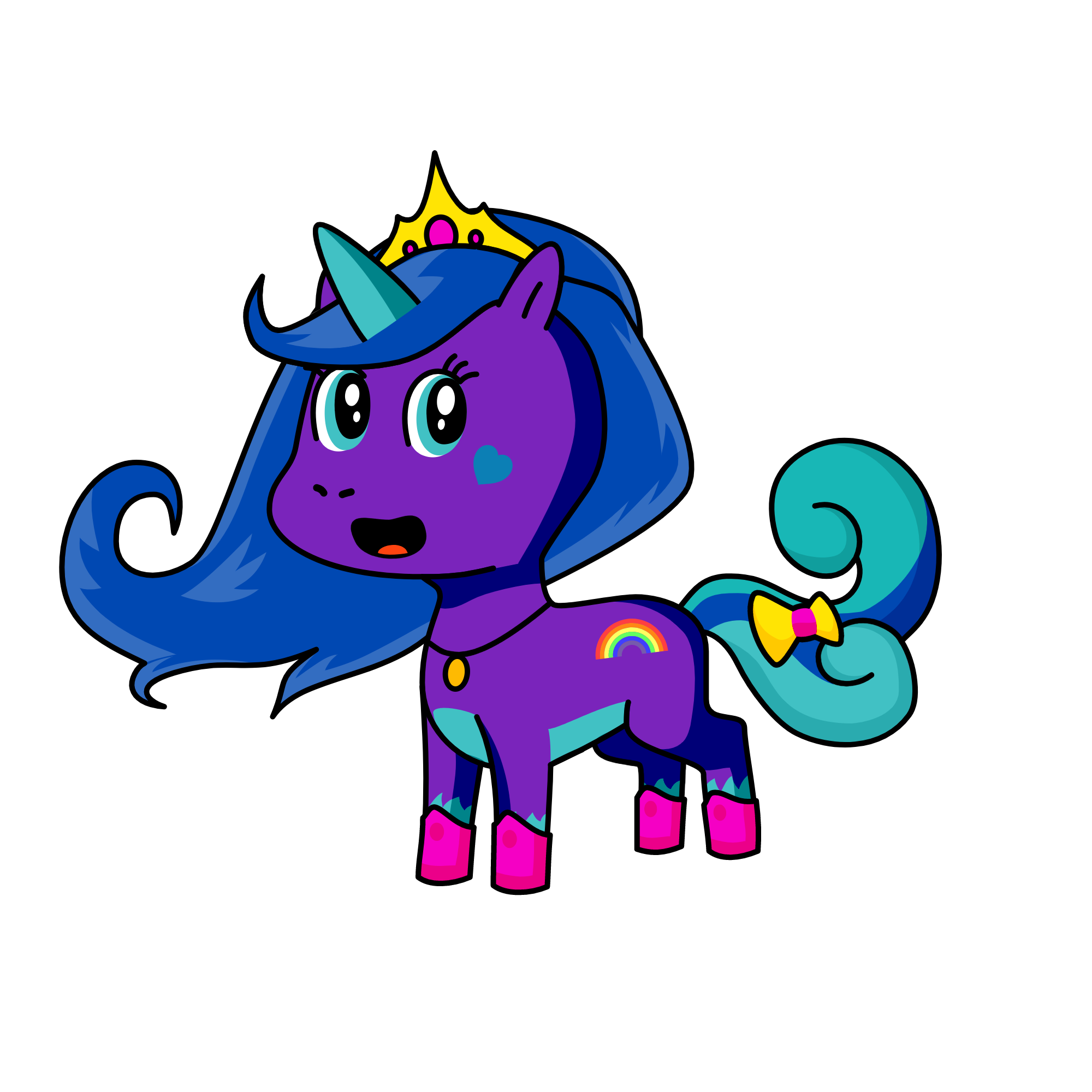 Faith, the unicorn