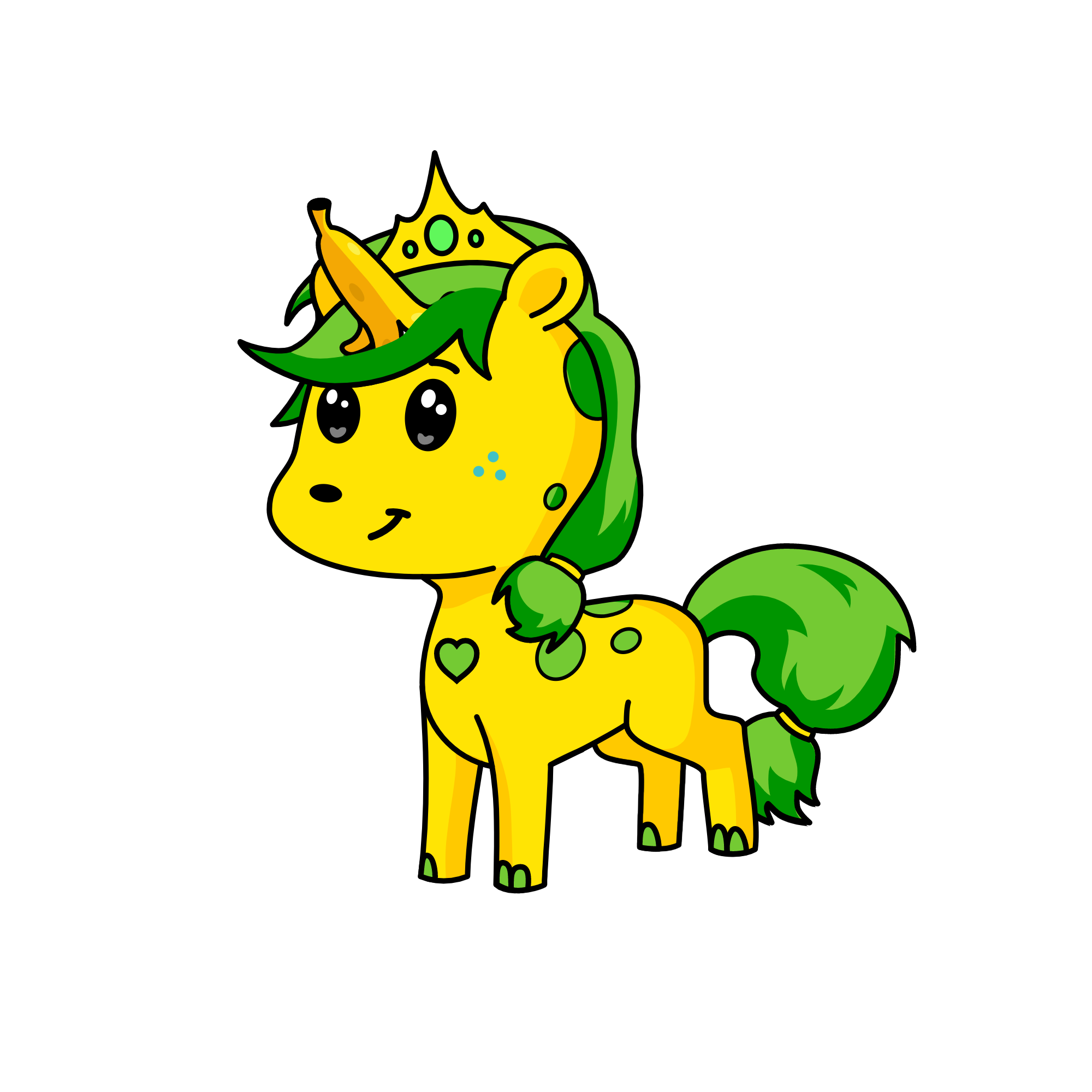 Banana, the unicorn
