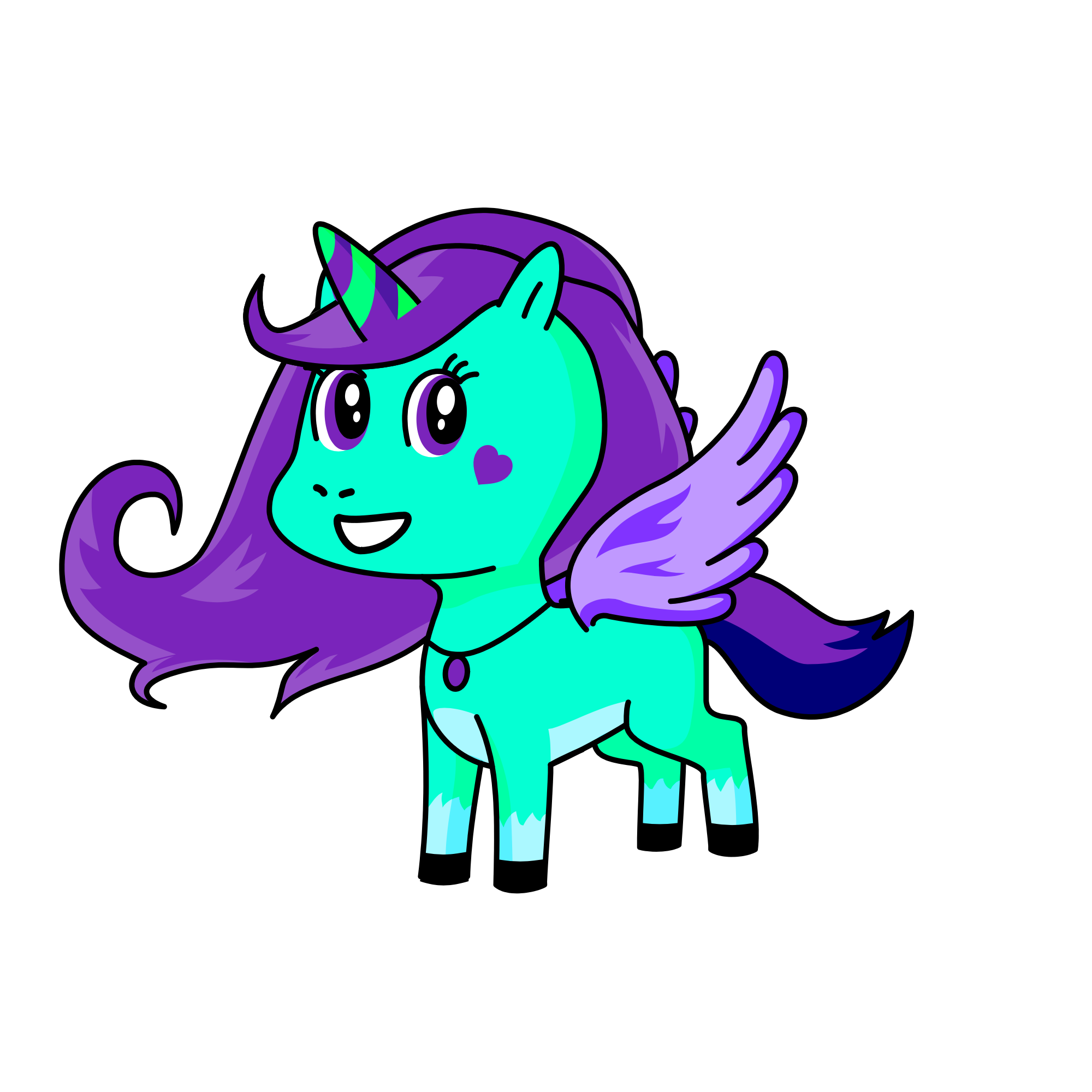 Zoey, the unicorn