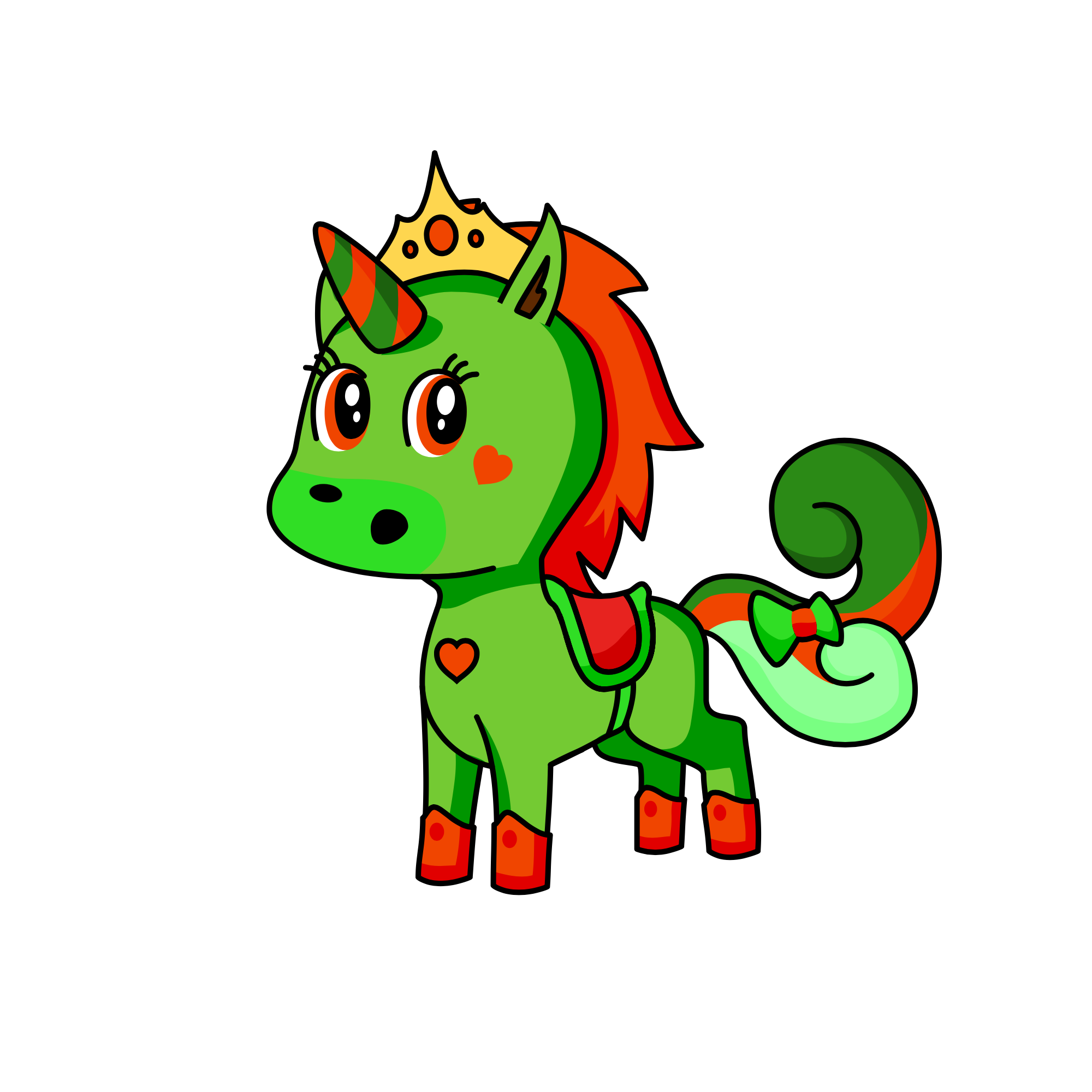 Christmas PT, the unicorn