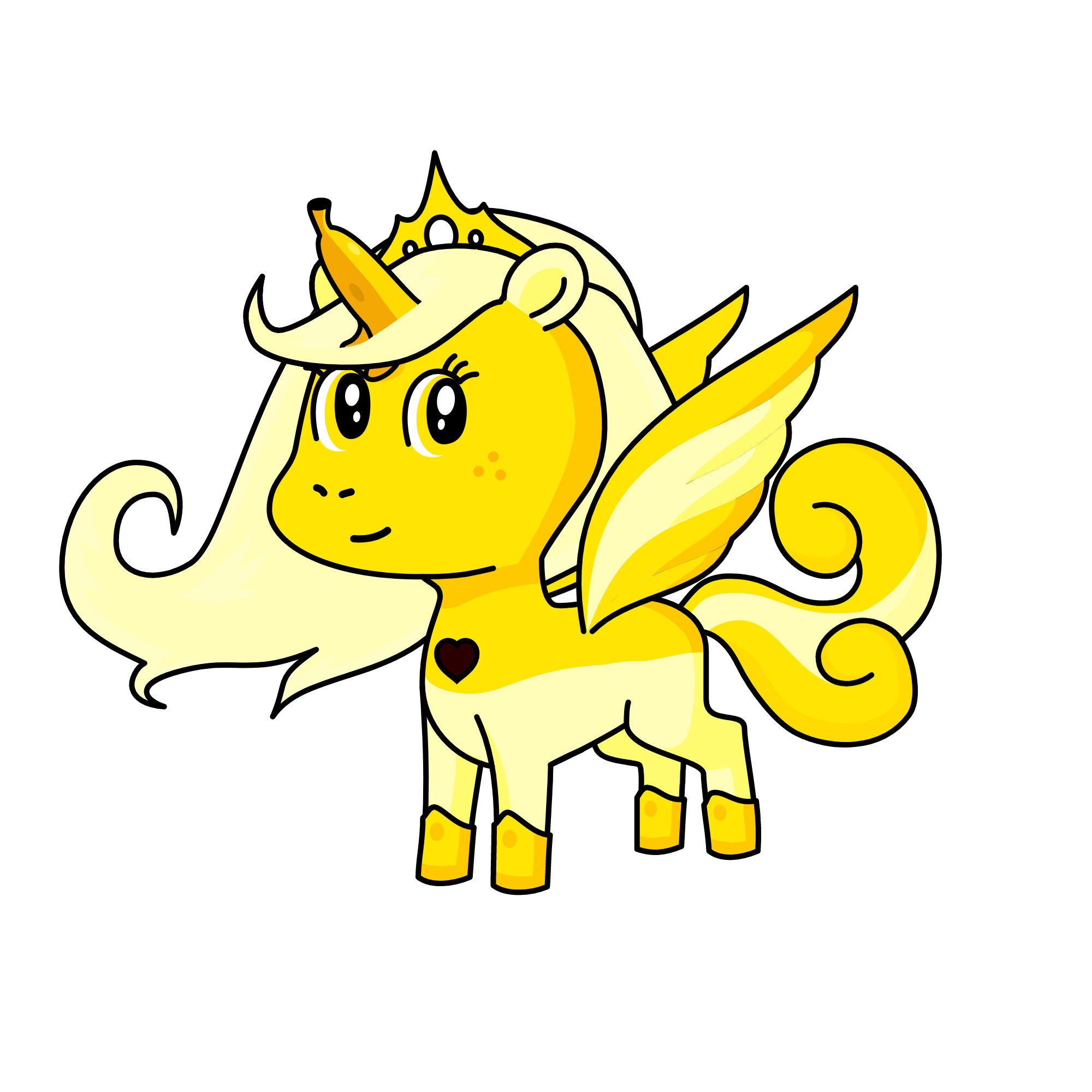 Banana, the unicorn