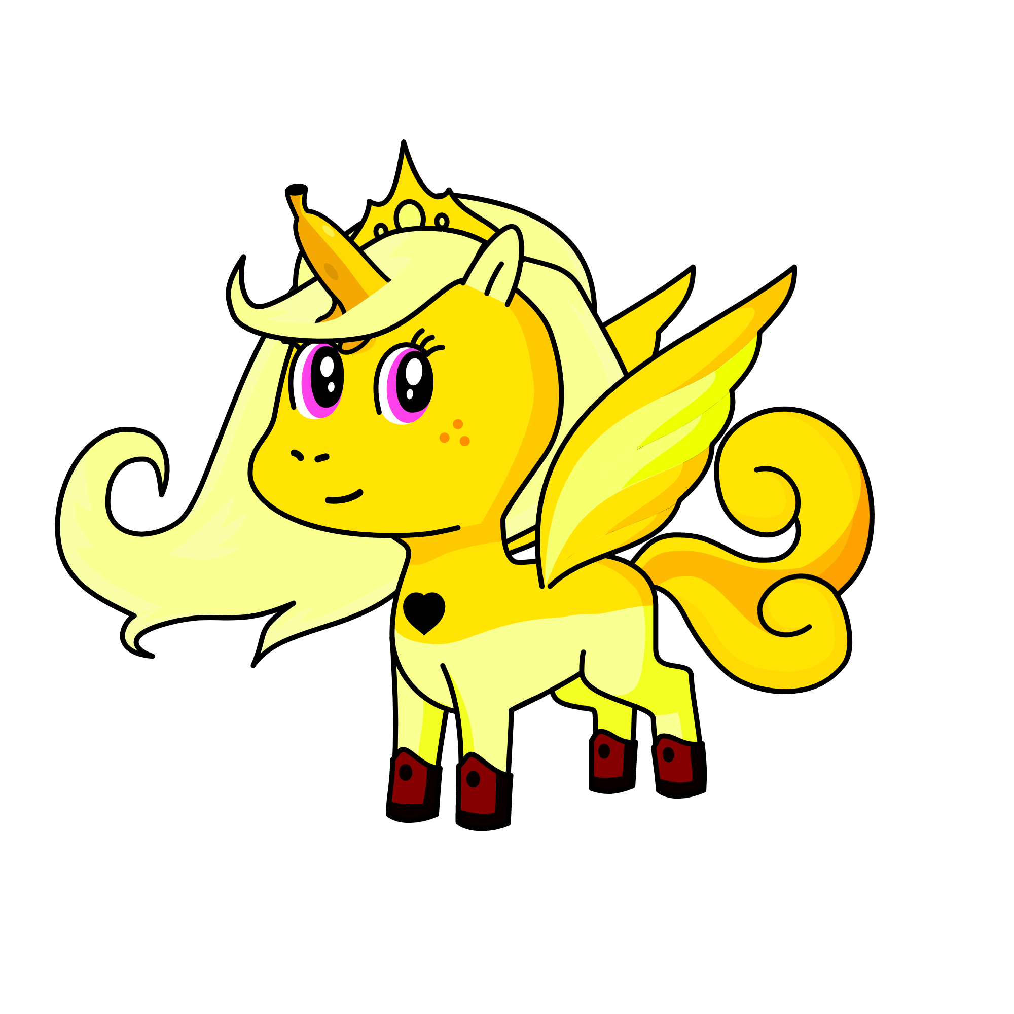 Bannana, the unicorn