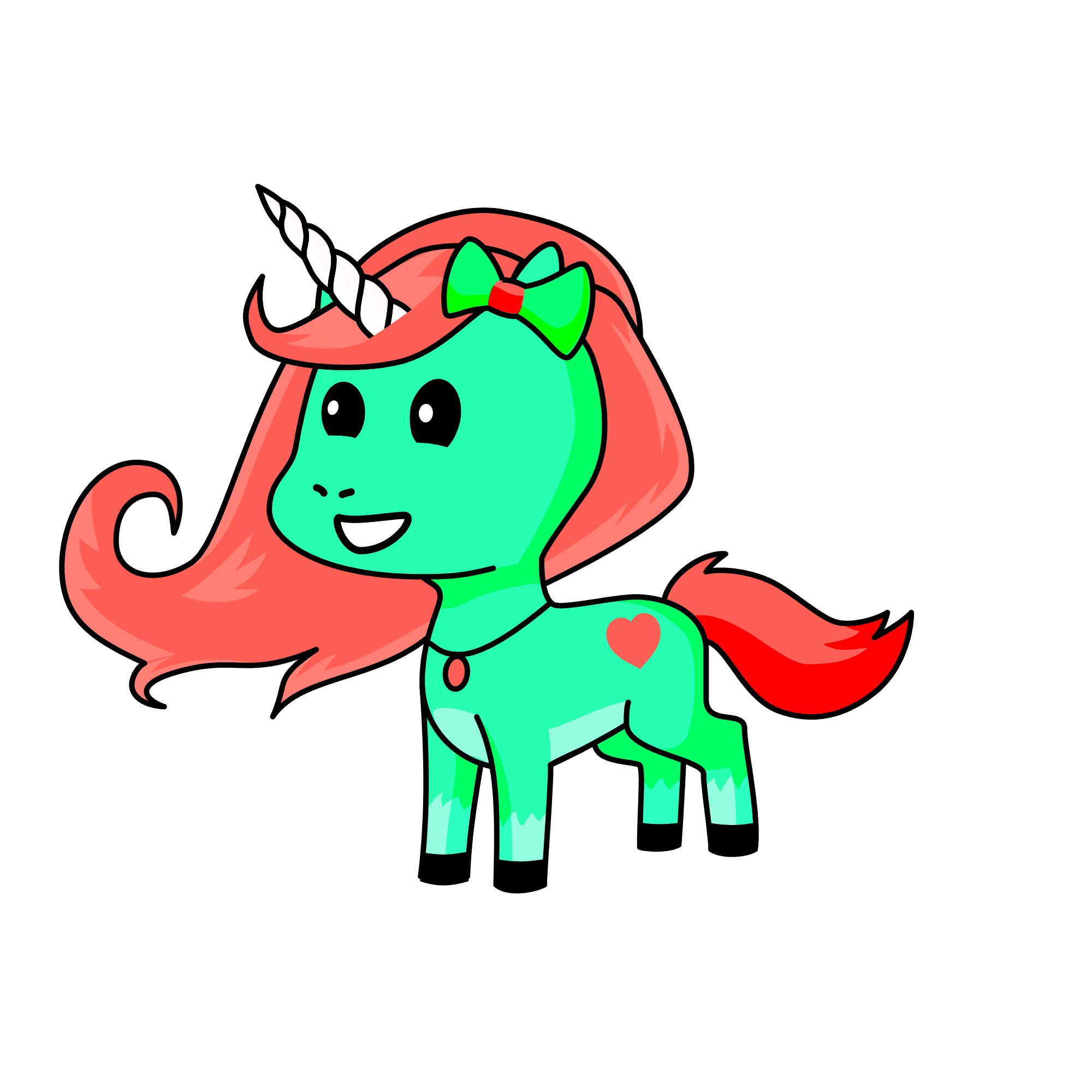Angel, the unicorn