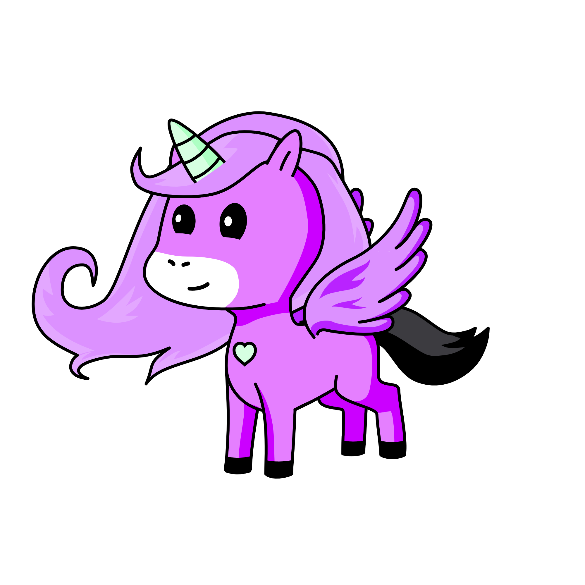 kgkjdf, the unicorn