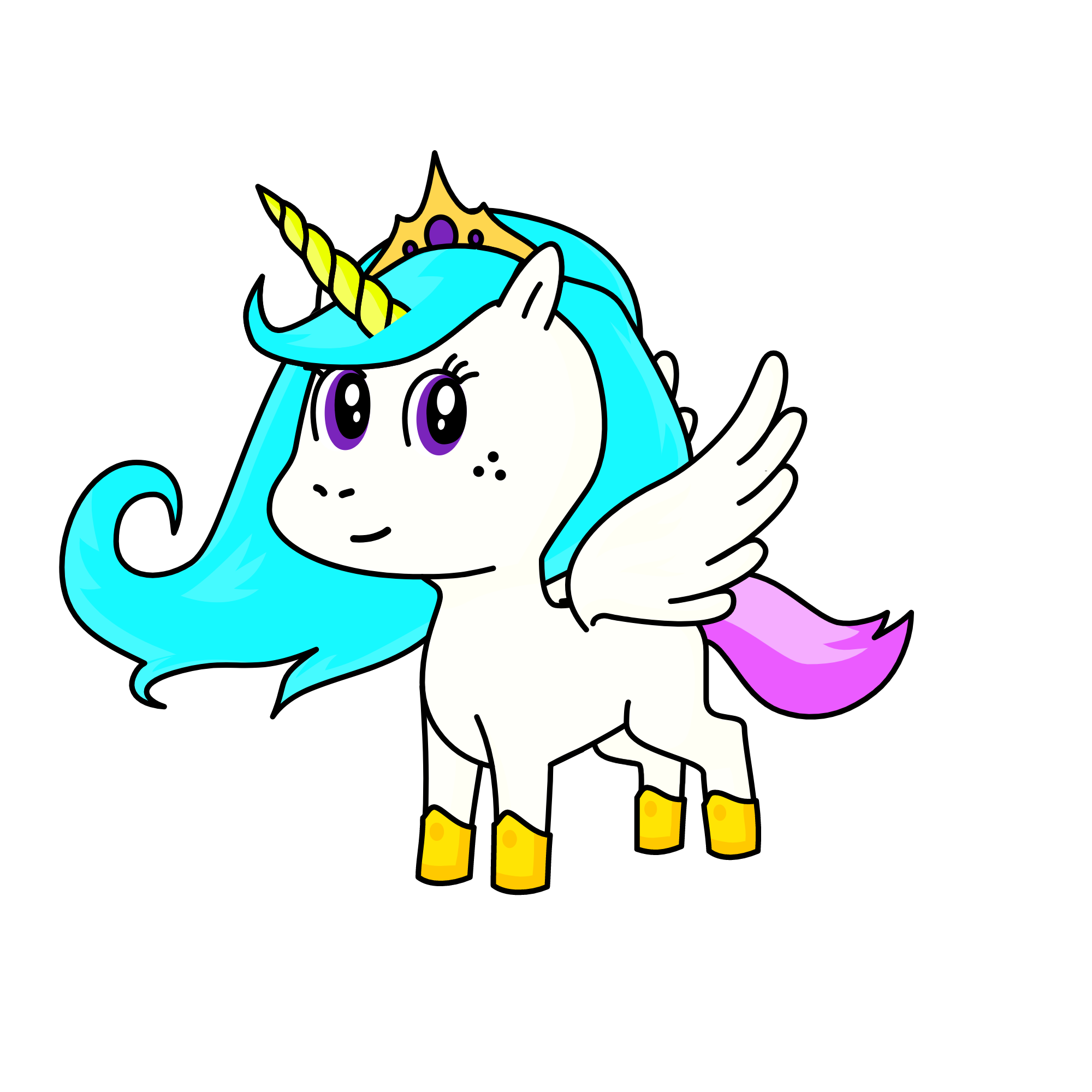 princess celestia, the unicorn