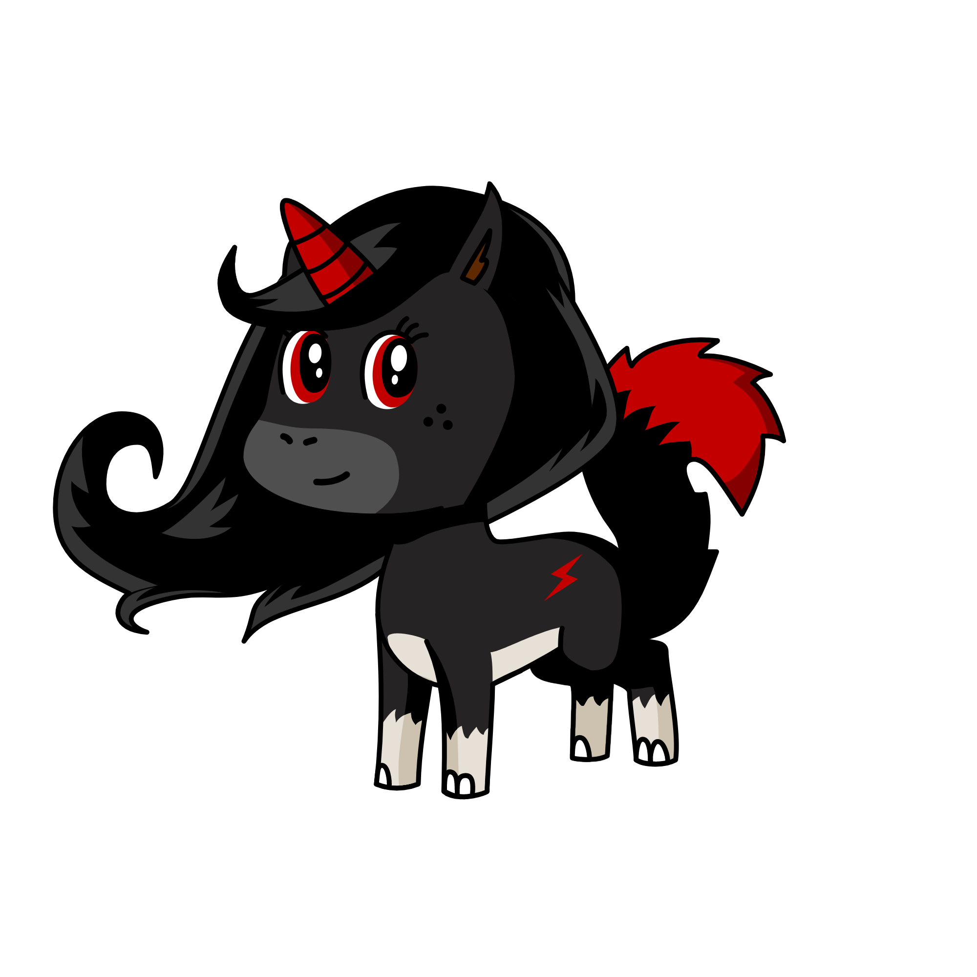 Darlette, the unicorn