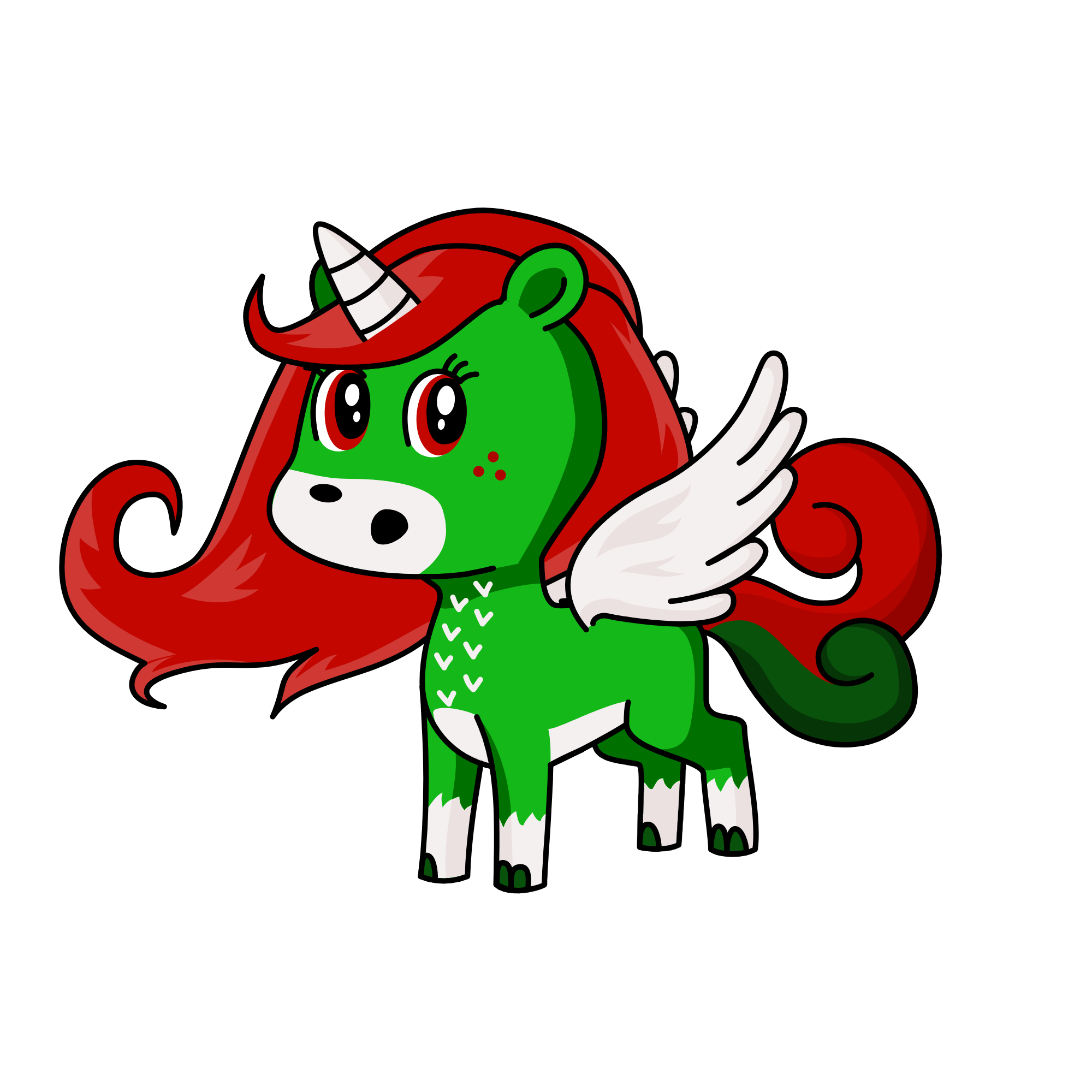 Christmas........ish, the unicorn