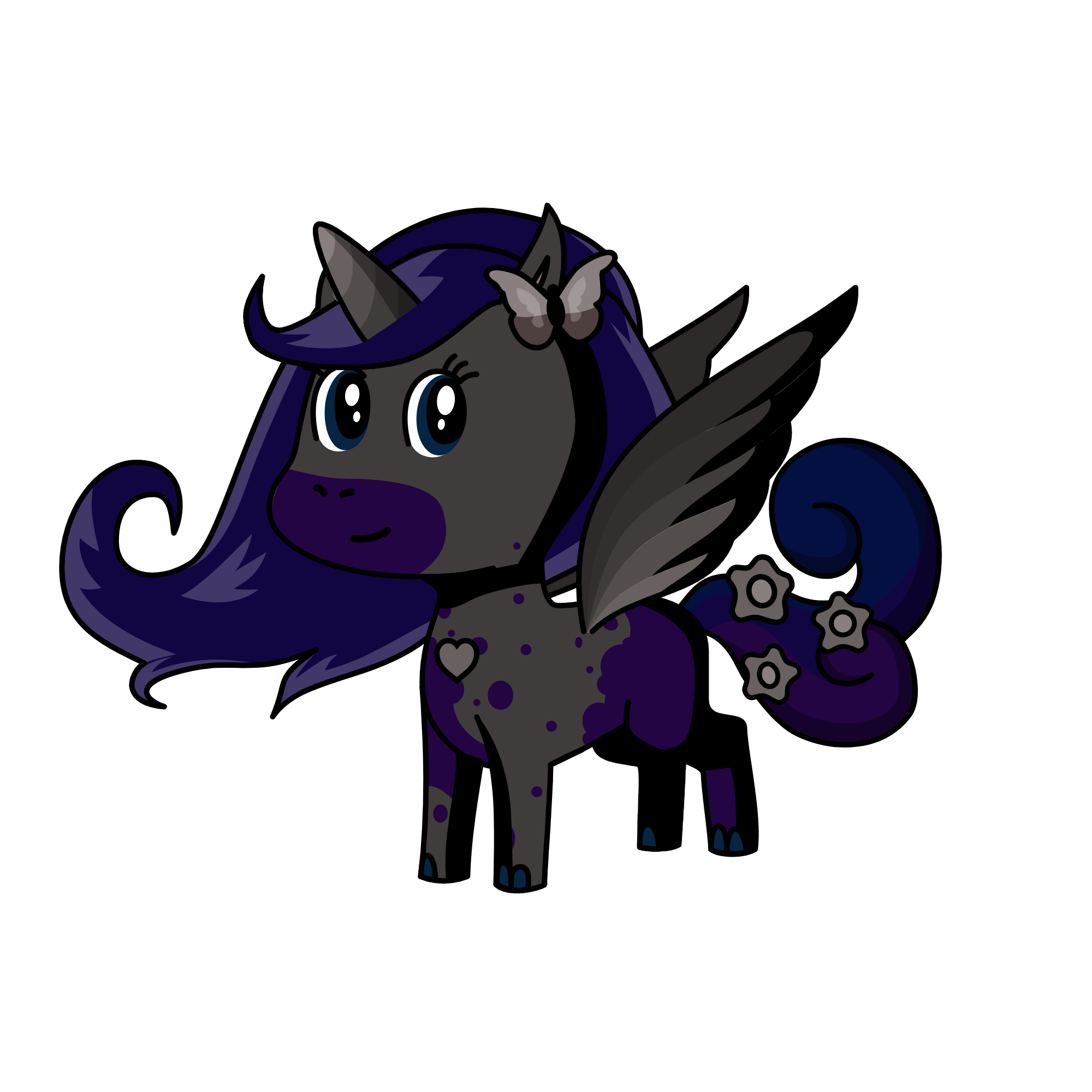 Mid Night Flowerz......saying that makes me cool right?, the unicorn