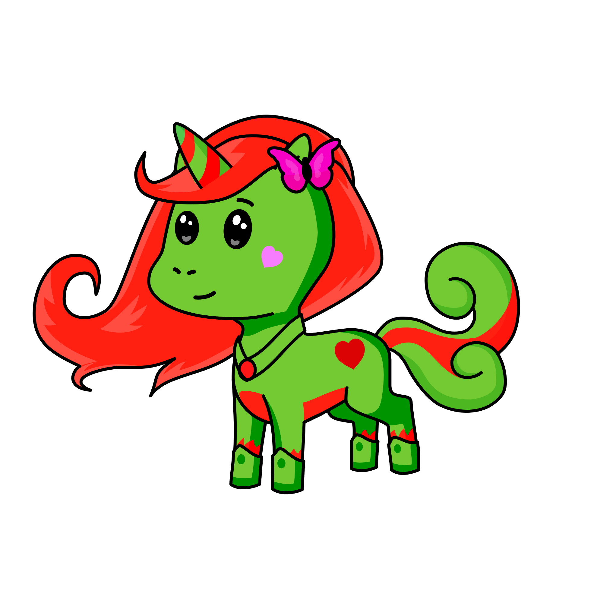 peper, the unicorn