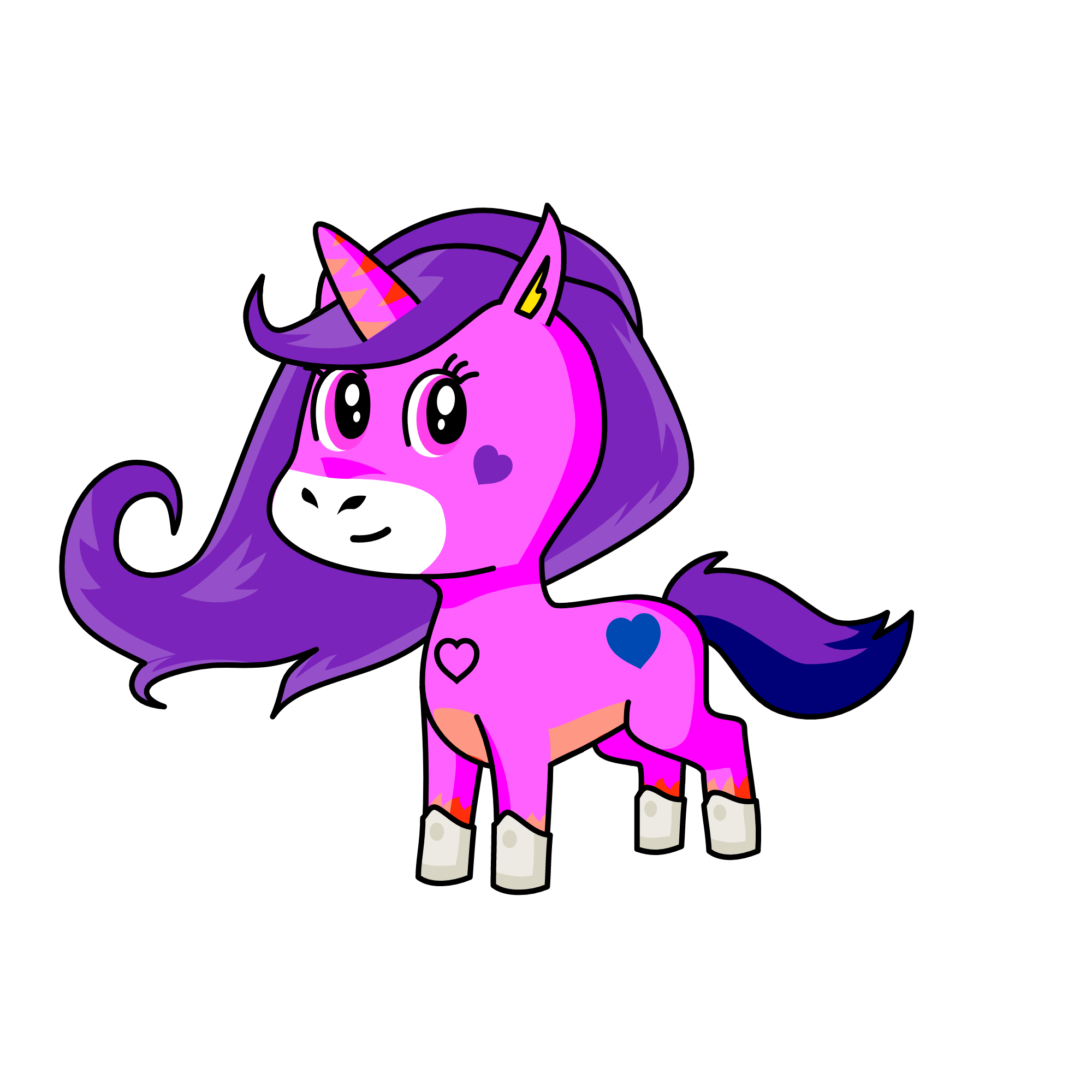 YoYo, the unicorn