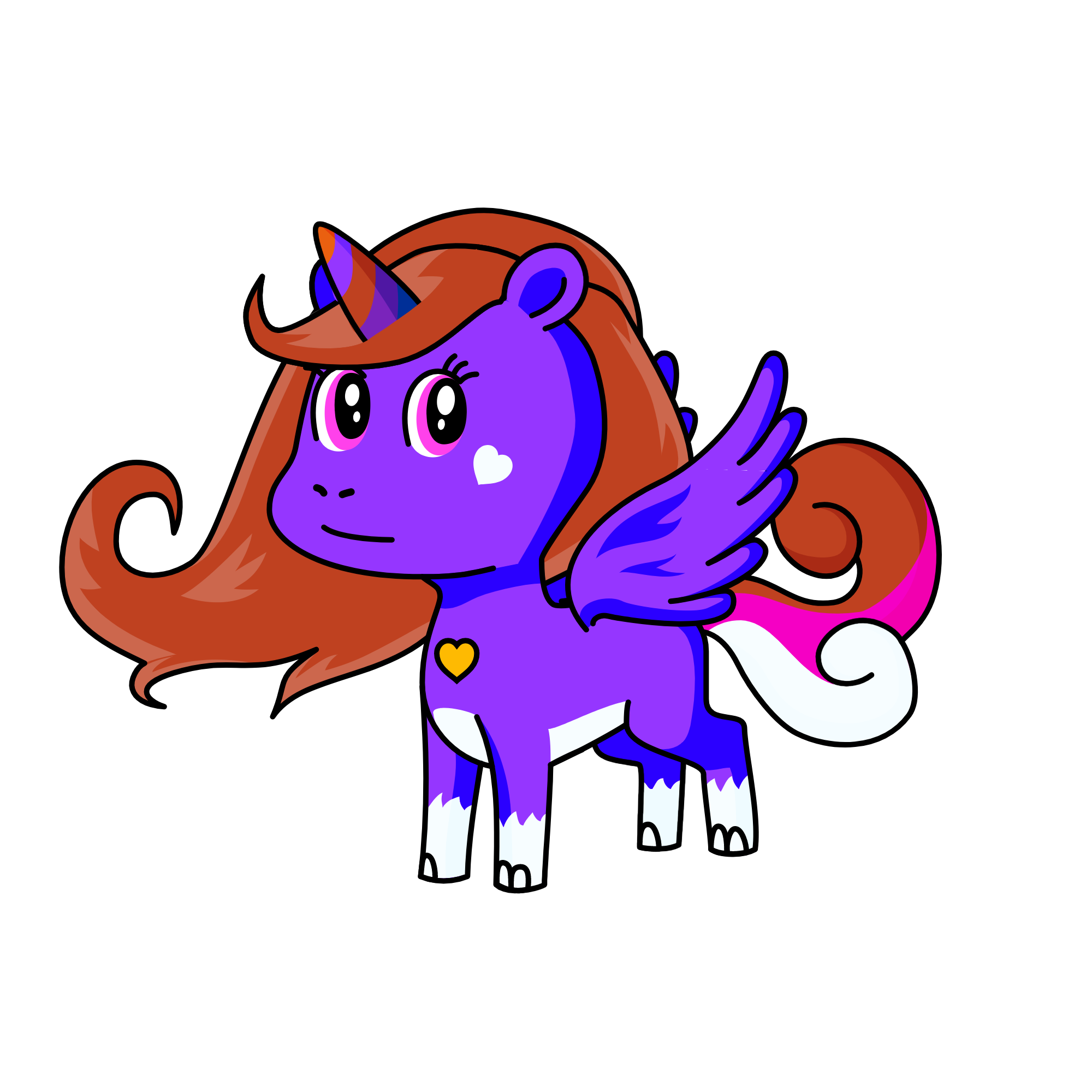 Skylight, the unicorn