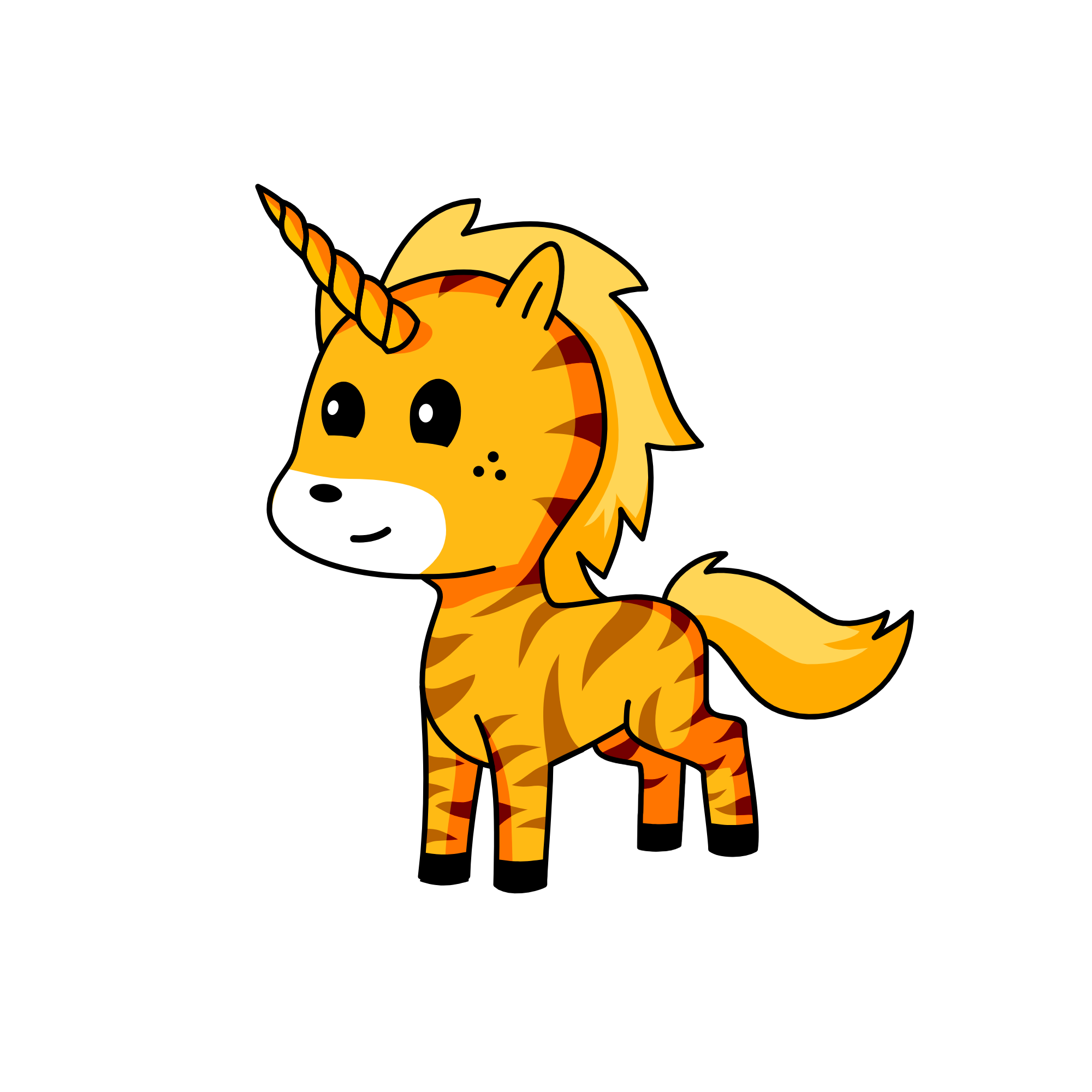 GOLDY, the unicorn