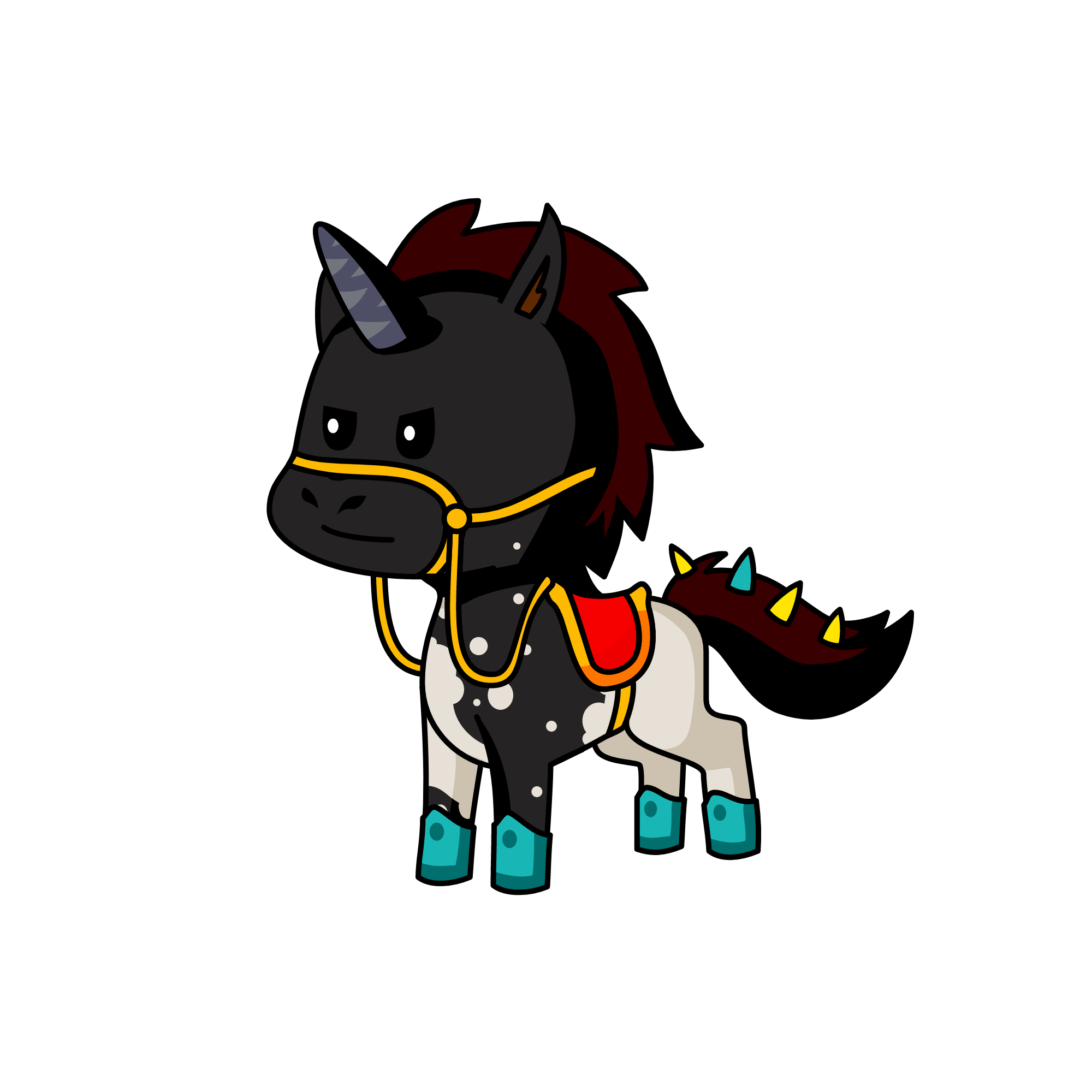 THE KNIGHT OF NIGHT!!:), the unicorn