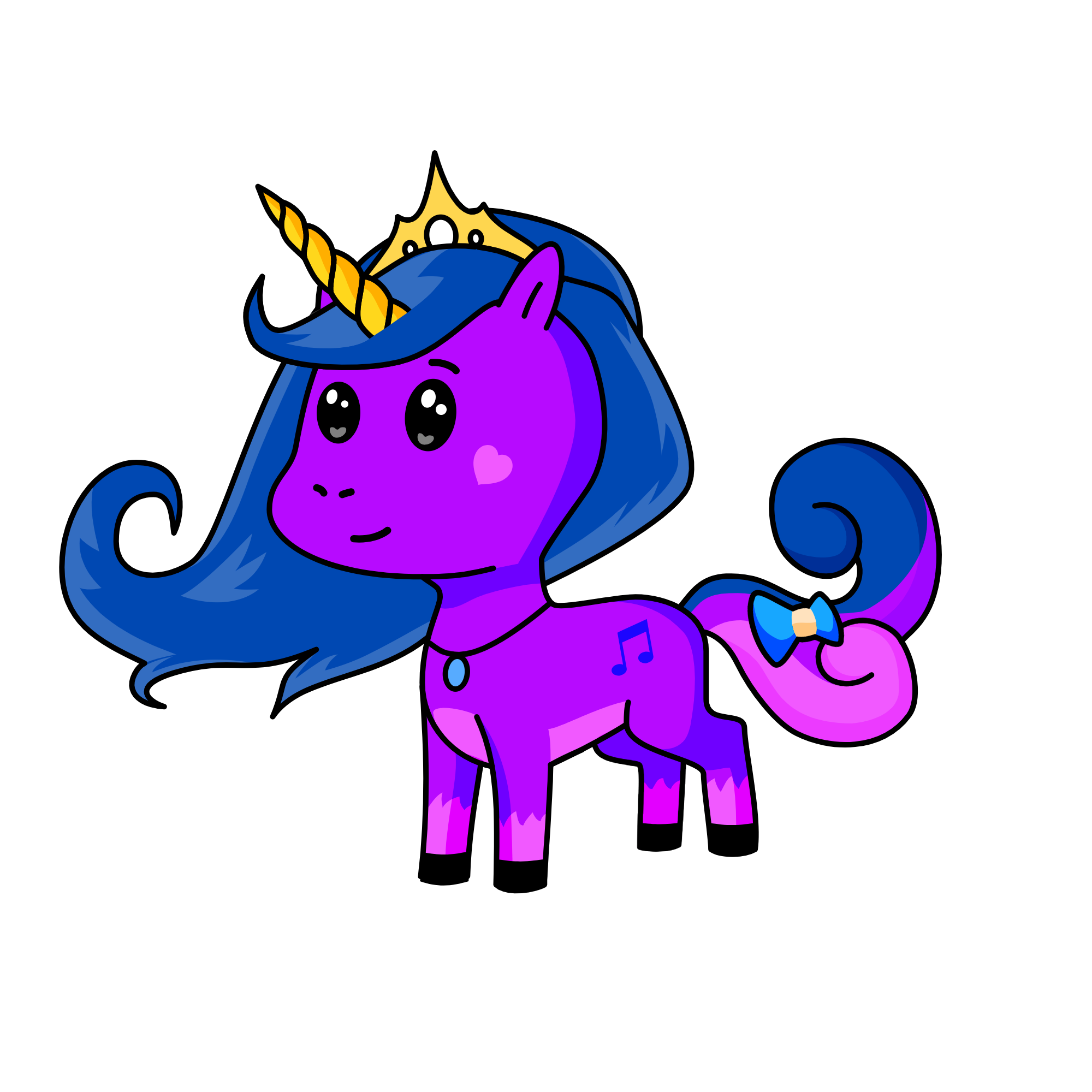 Angela, the unicorn