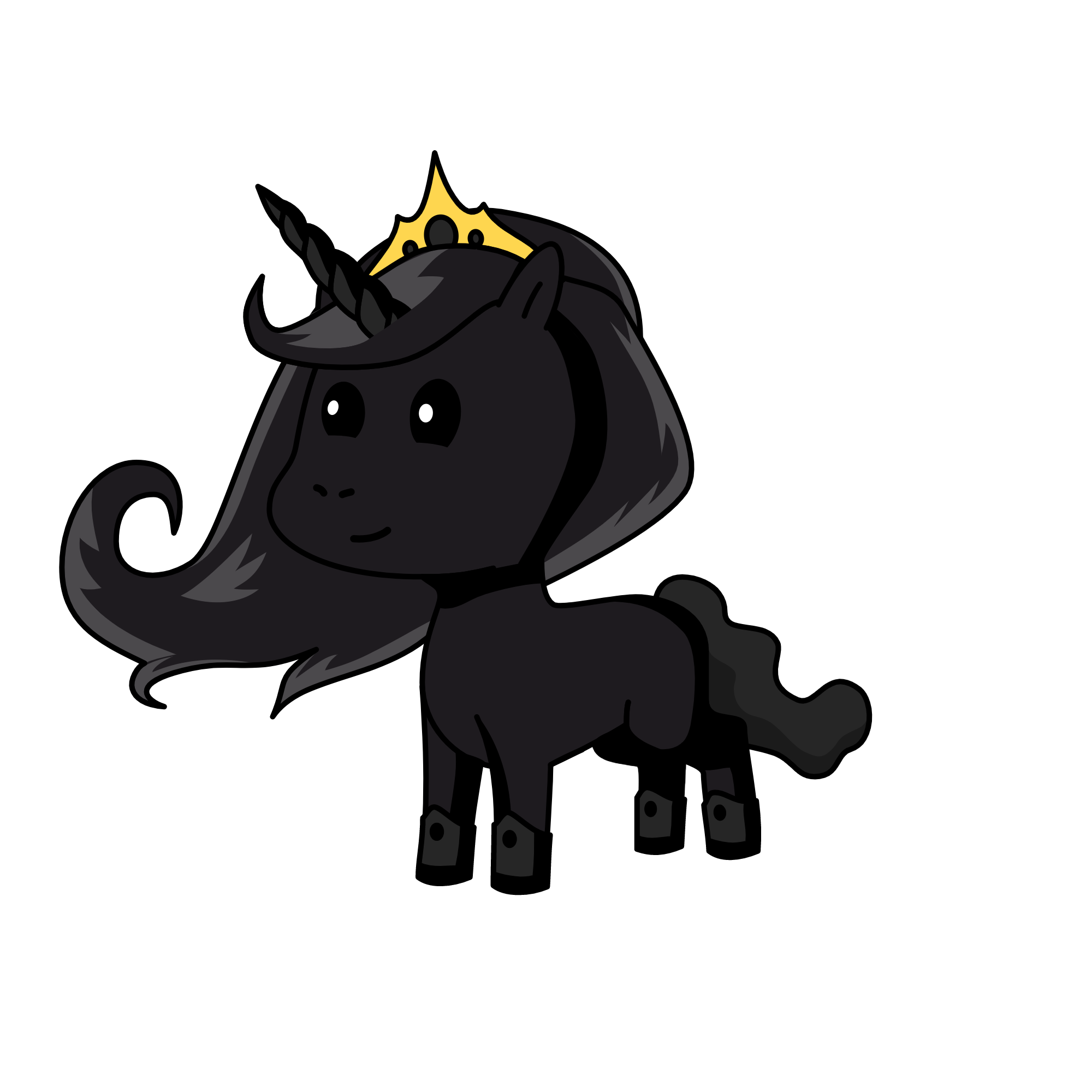 Princess Luna, the unicorn