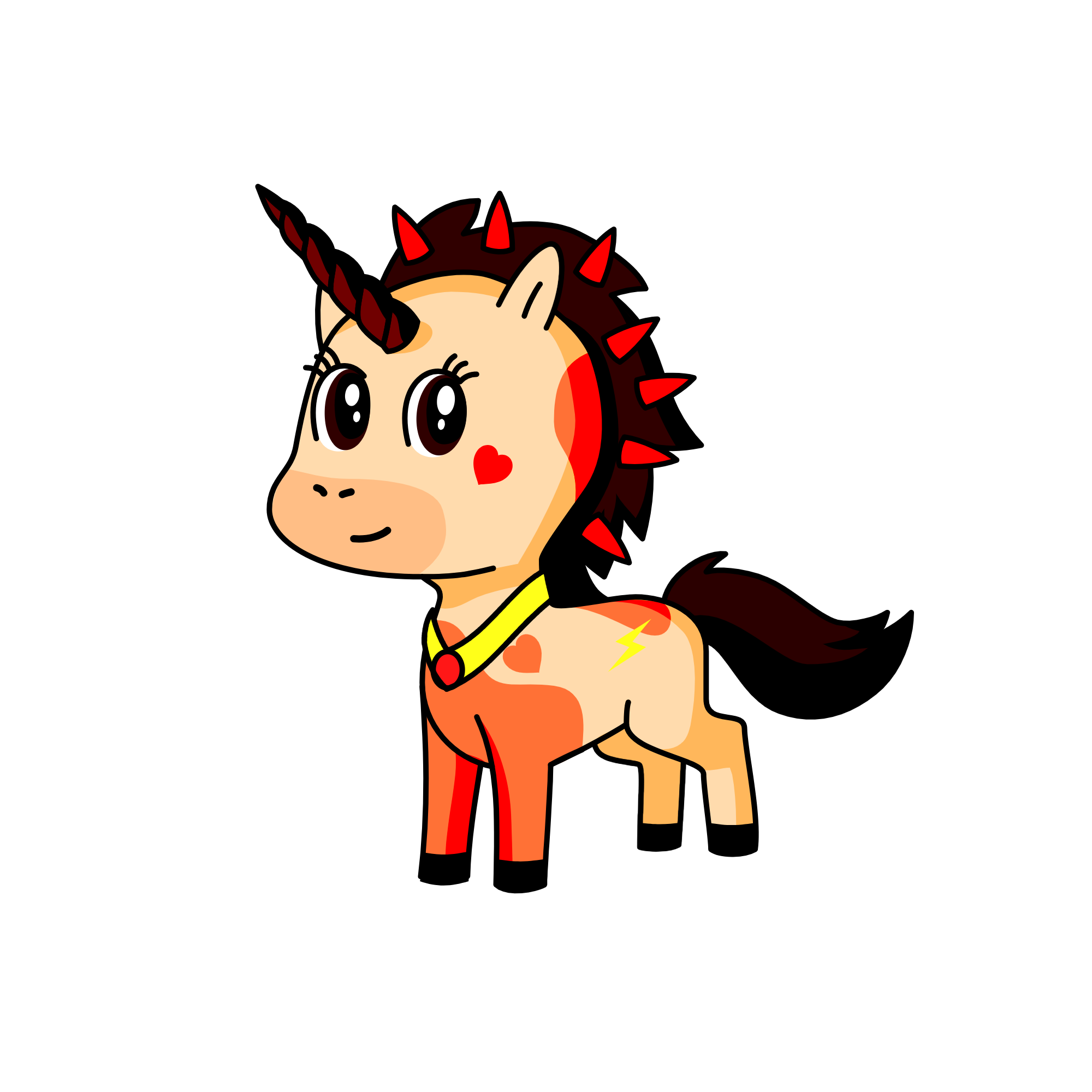 REDLIA ROCKET, the unicorn
