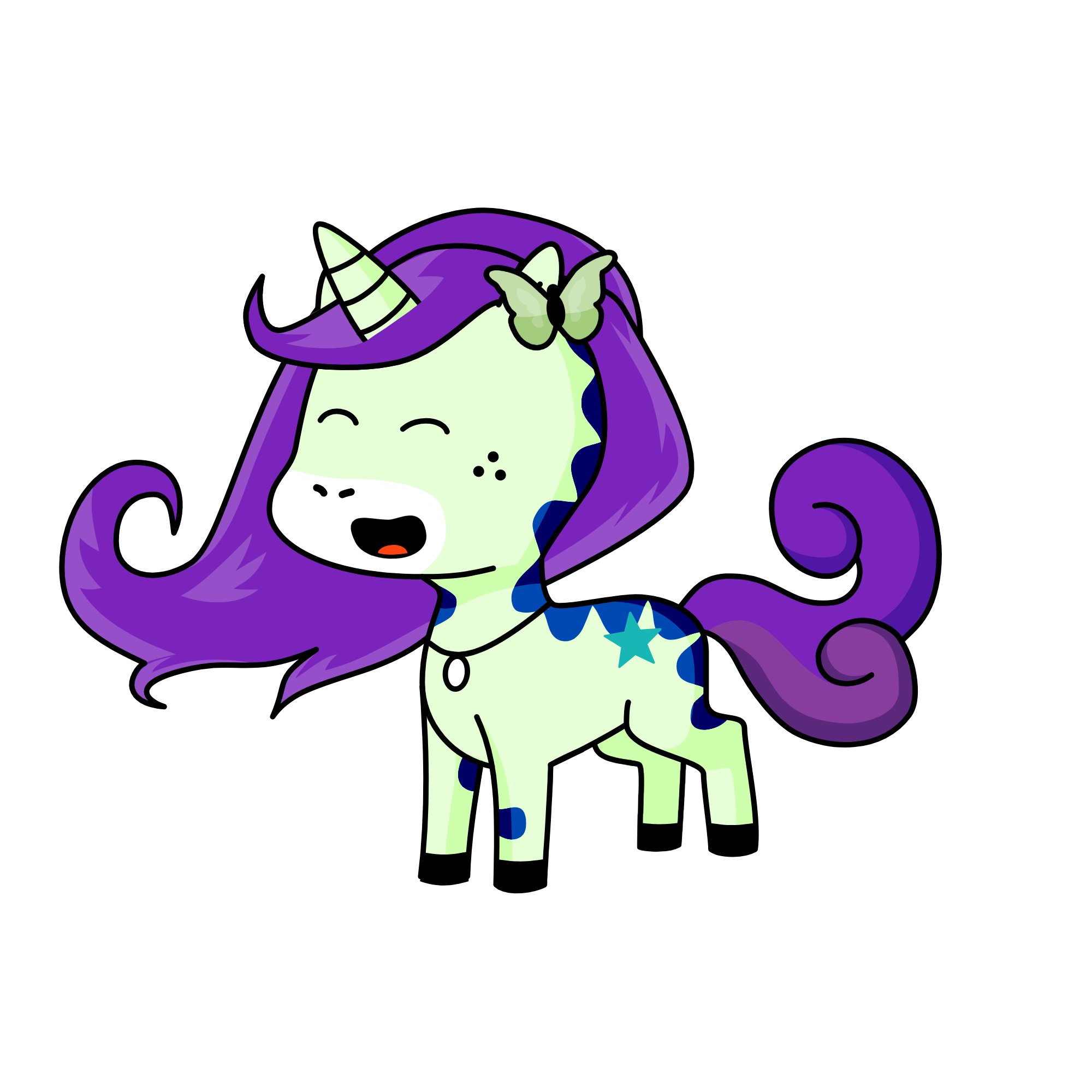 Tia, the unicorn
