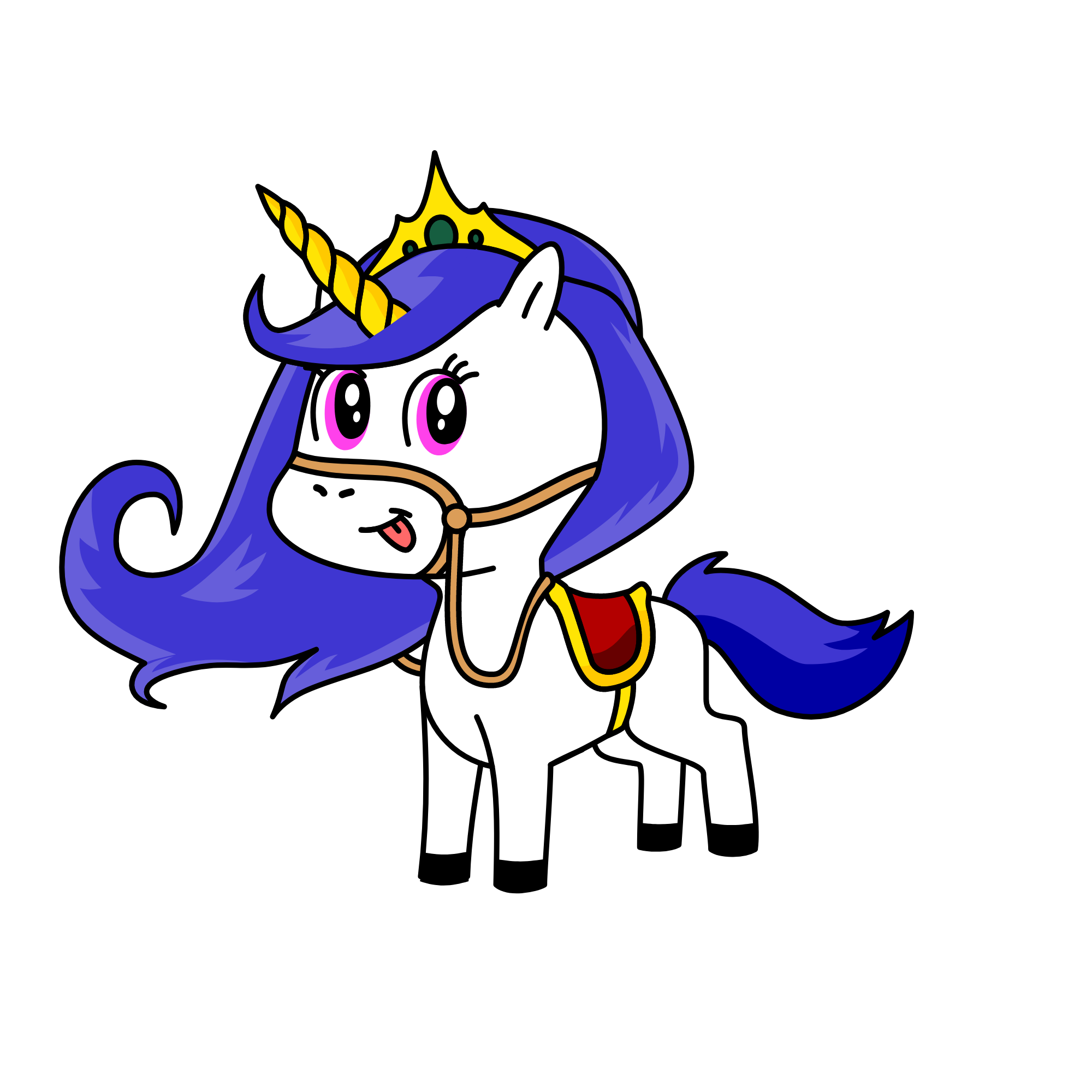 galaxy, the unicorn