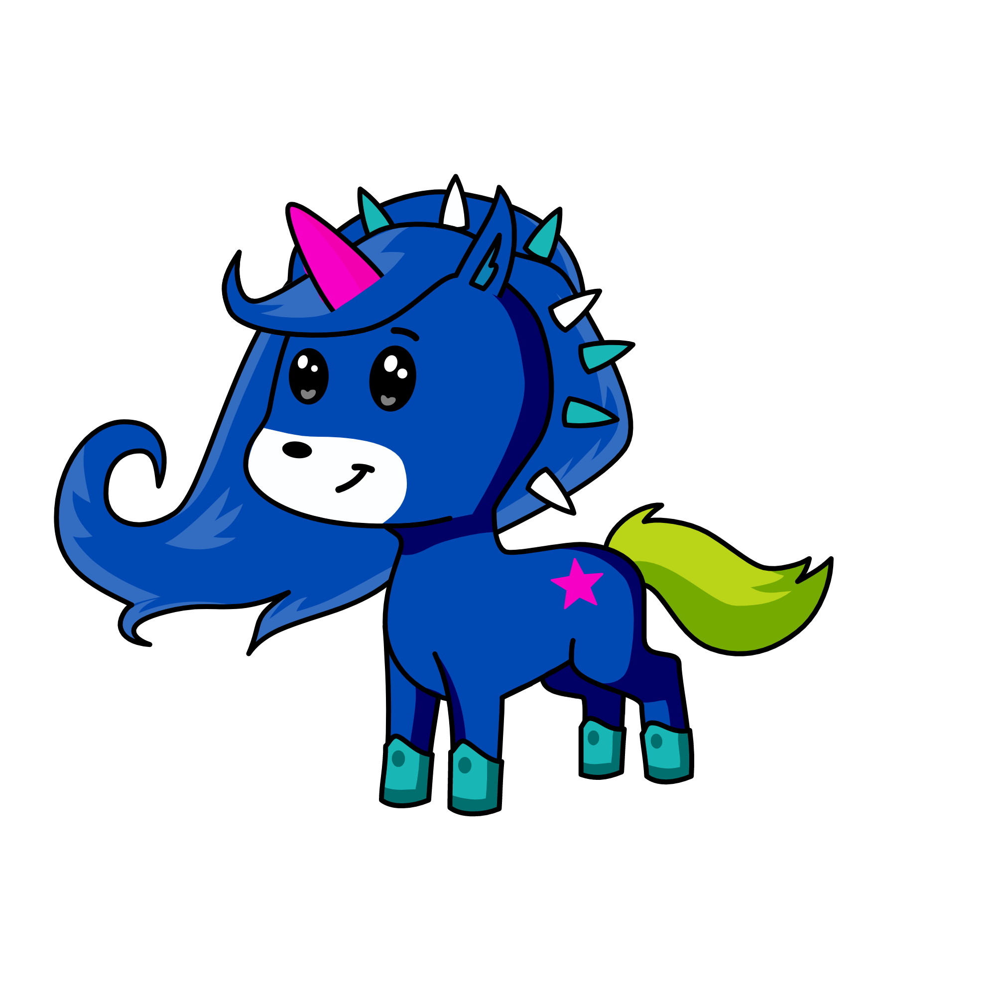 milu, the unicorn