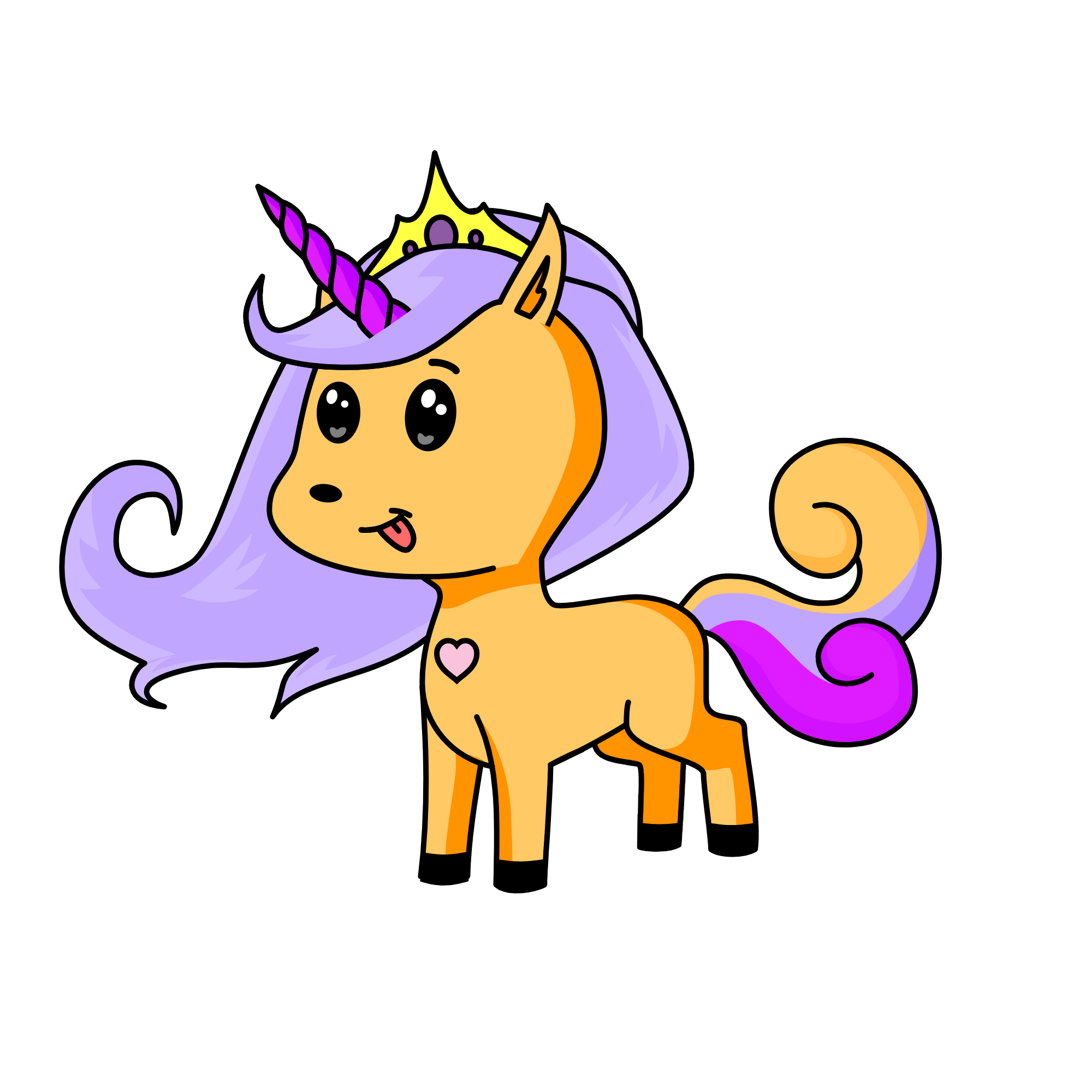 Сияние, the unicorn