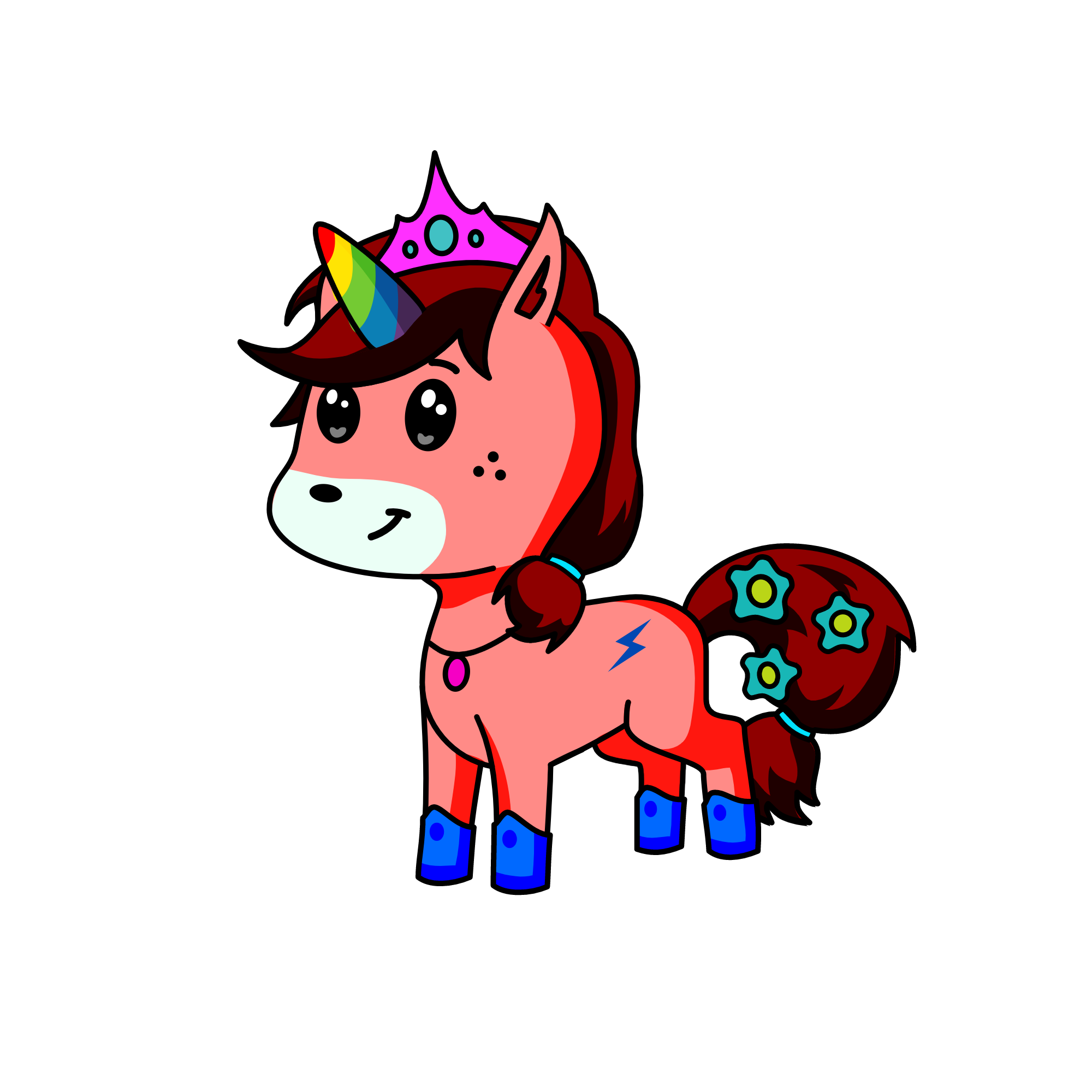 prinses epol, the unicorn