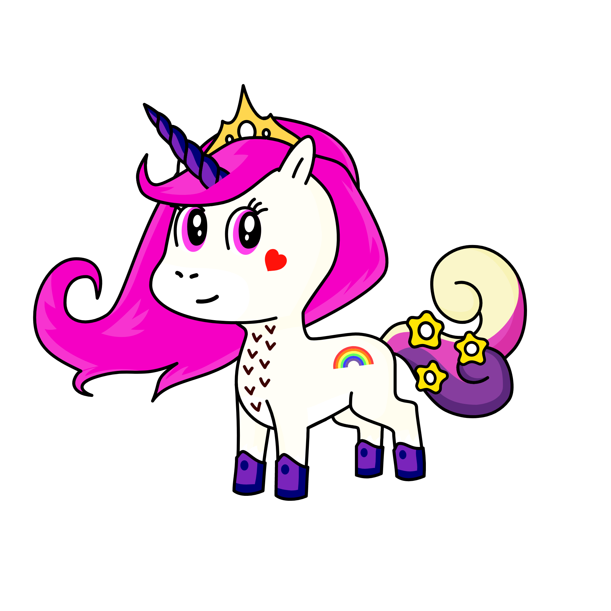 SNOW Princess, the unicorn