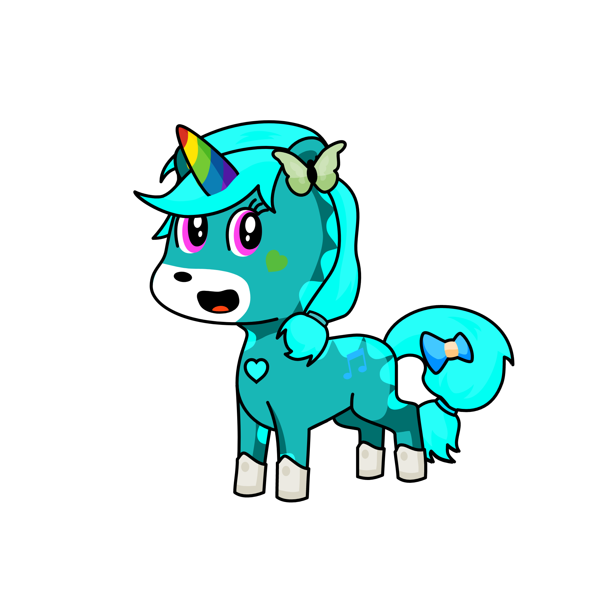 Luci, the unicorn