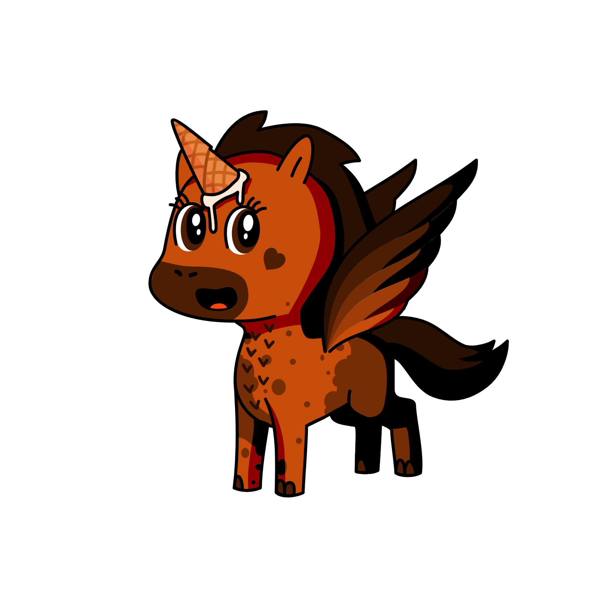chocolate, the unicorn
