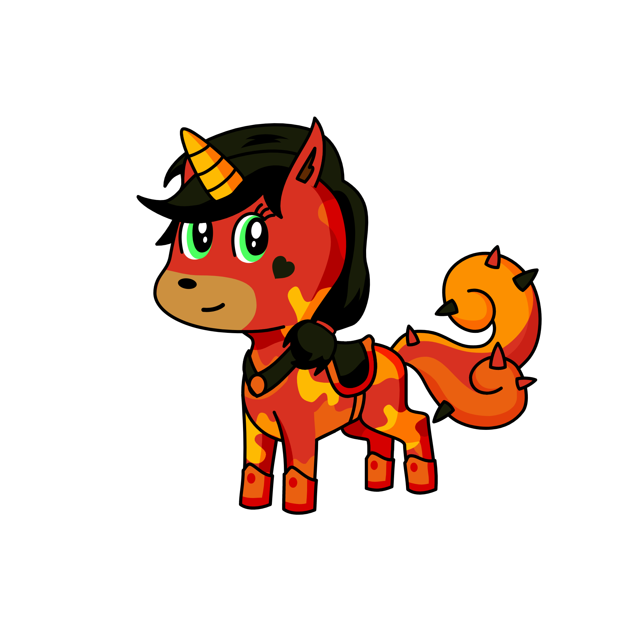 Flash, the unicorn