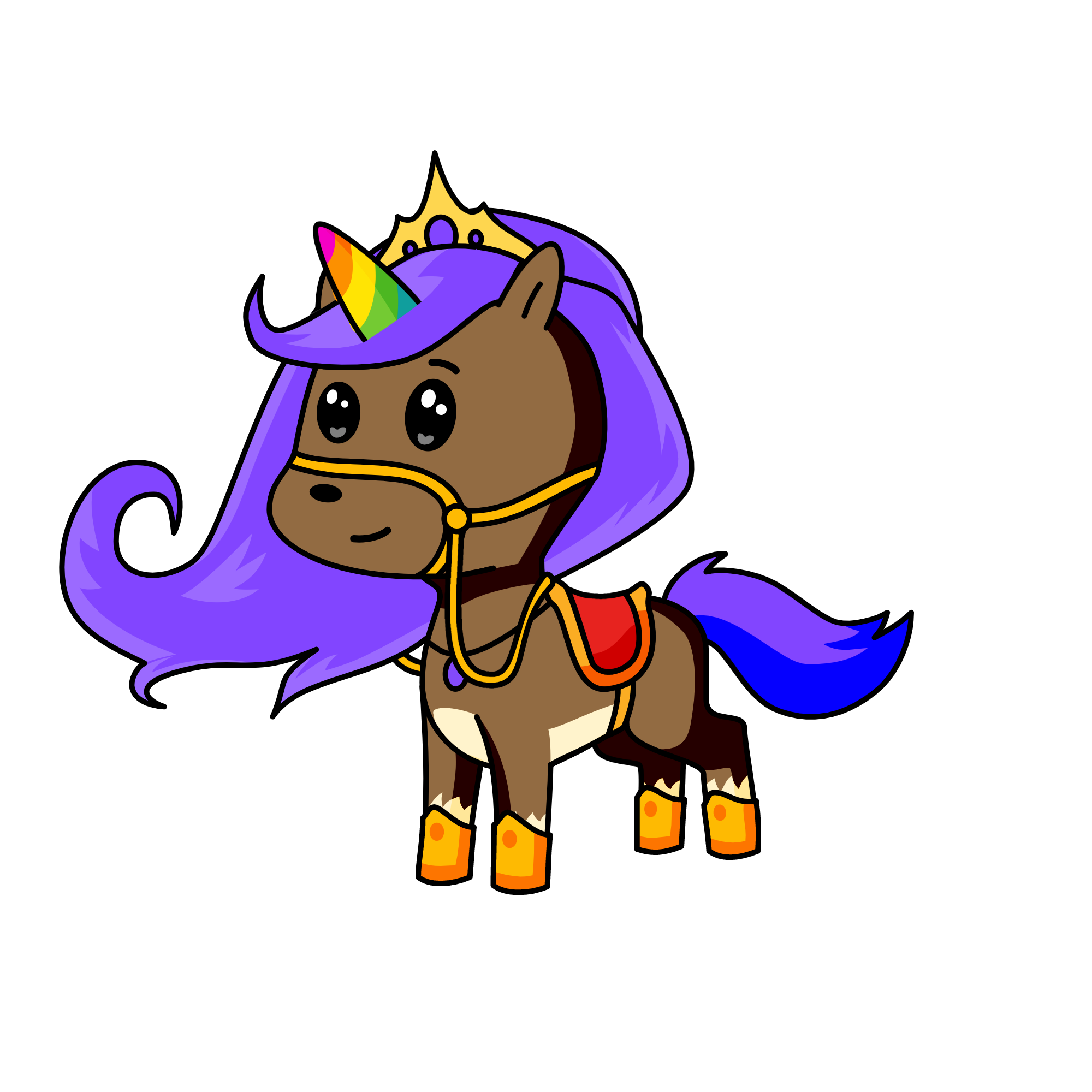 Luna The Unicorn, the unicorn