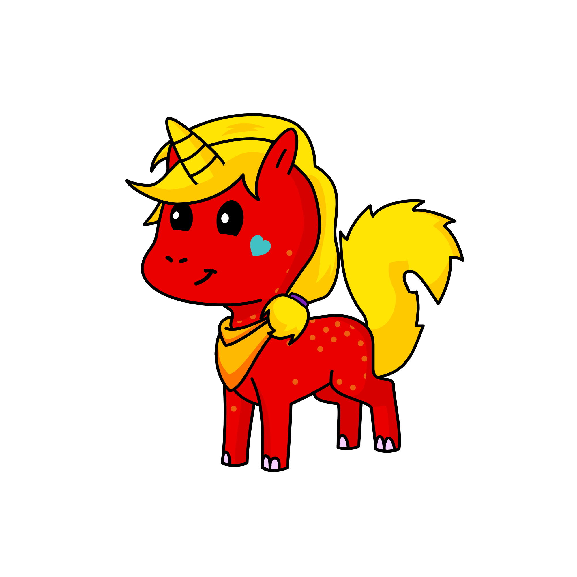 Apple Jack I TRYED To Make It Look Like Her From My Little Pony Ok I KNOW IT'S NOT THAT GOOD. :), the unicorn