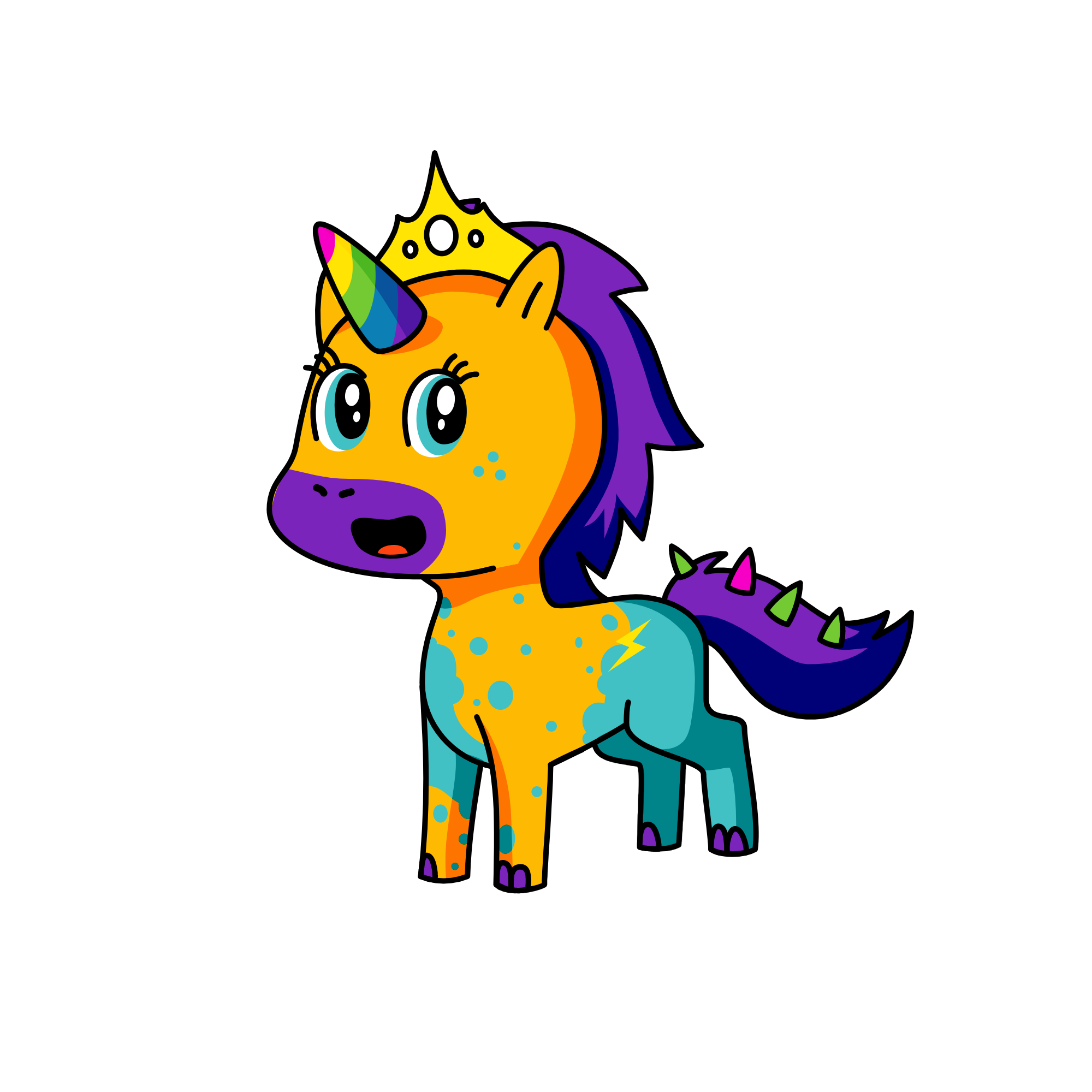 why, the unicorn
