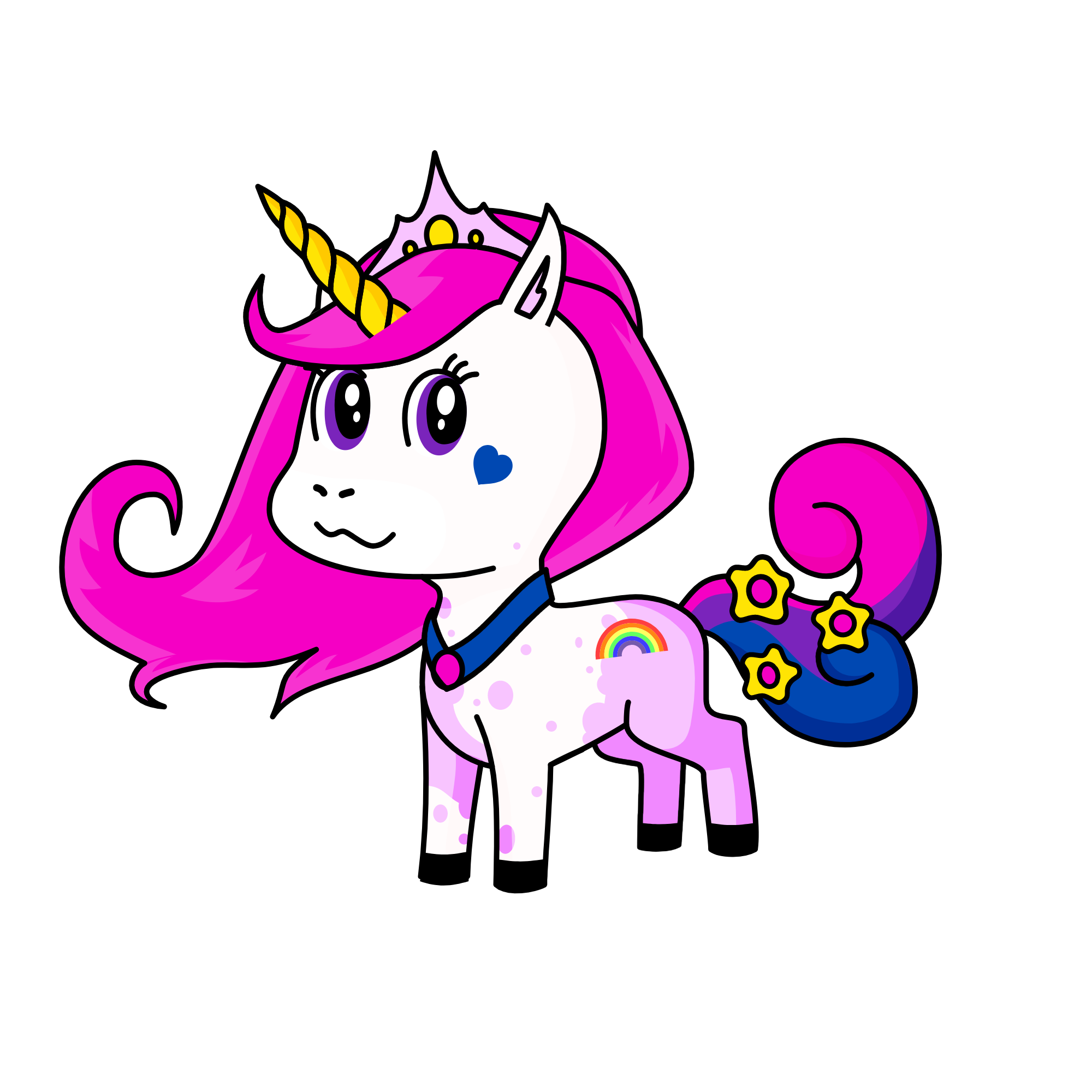 Sparkle, the unicorn
