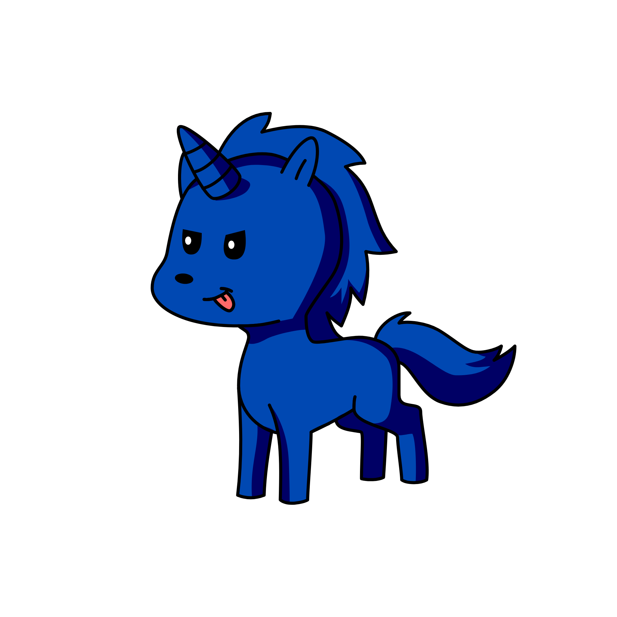 Rain, the unicorn