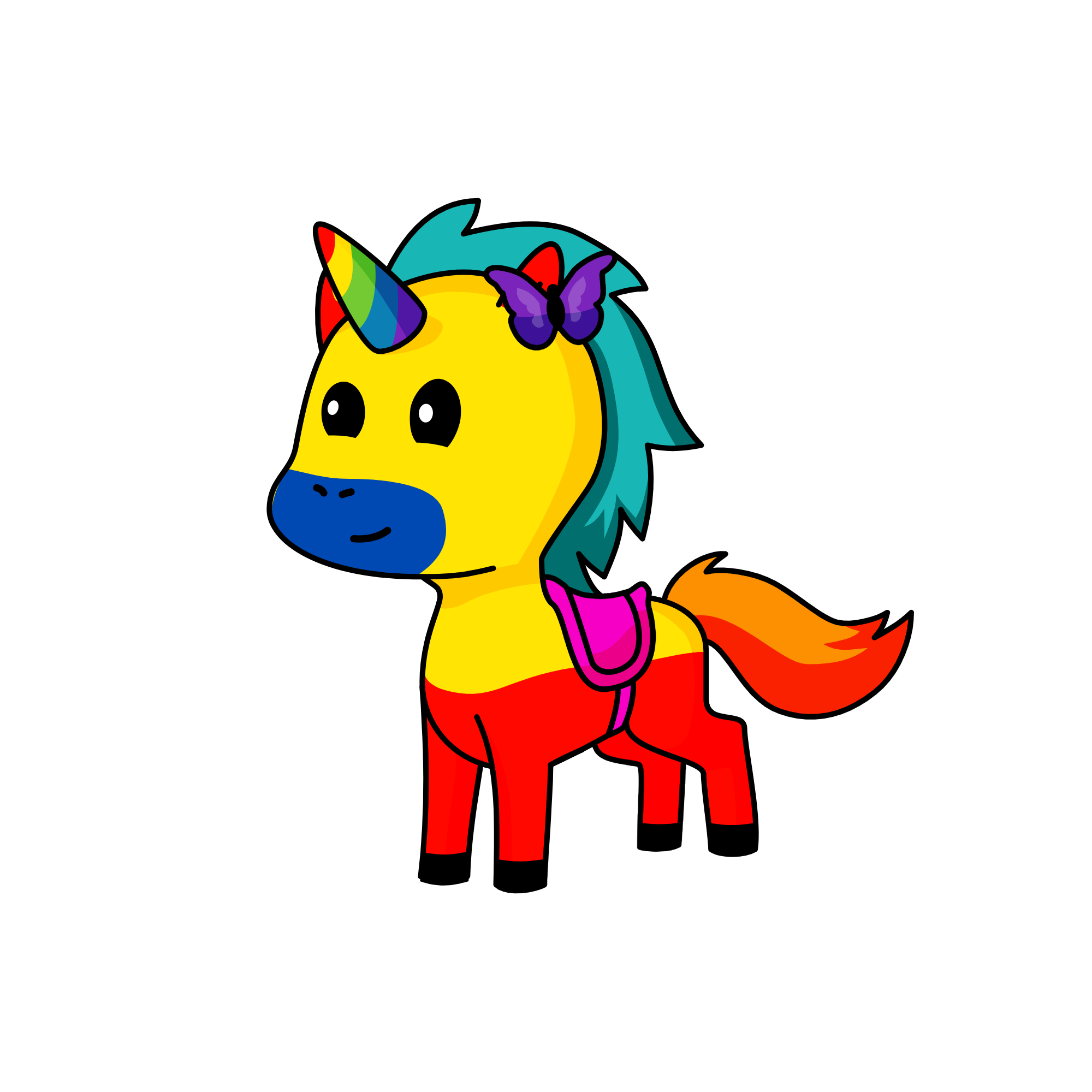 ranbow, the unicorn