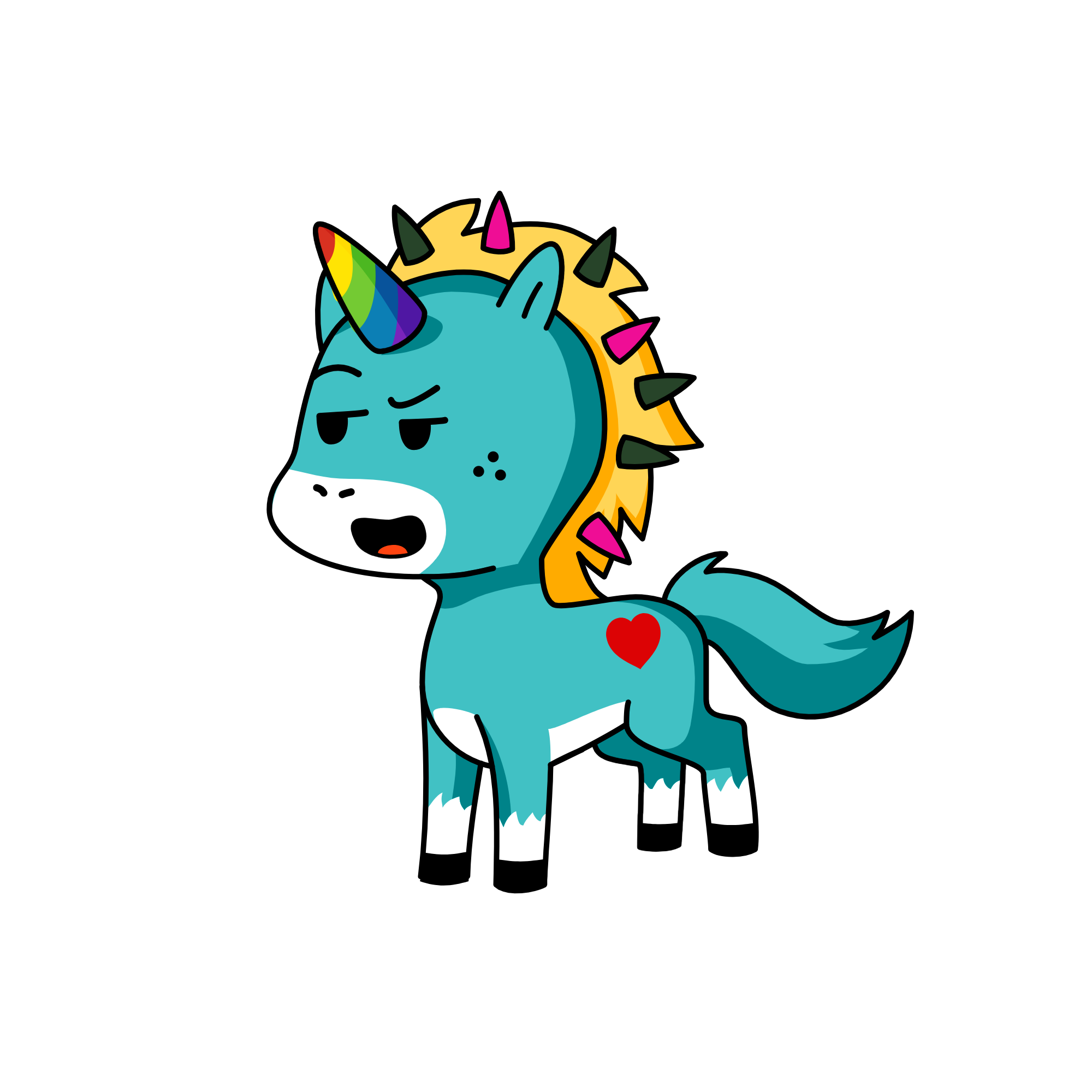 rocking un, the unicorn