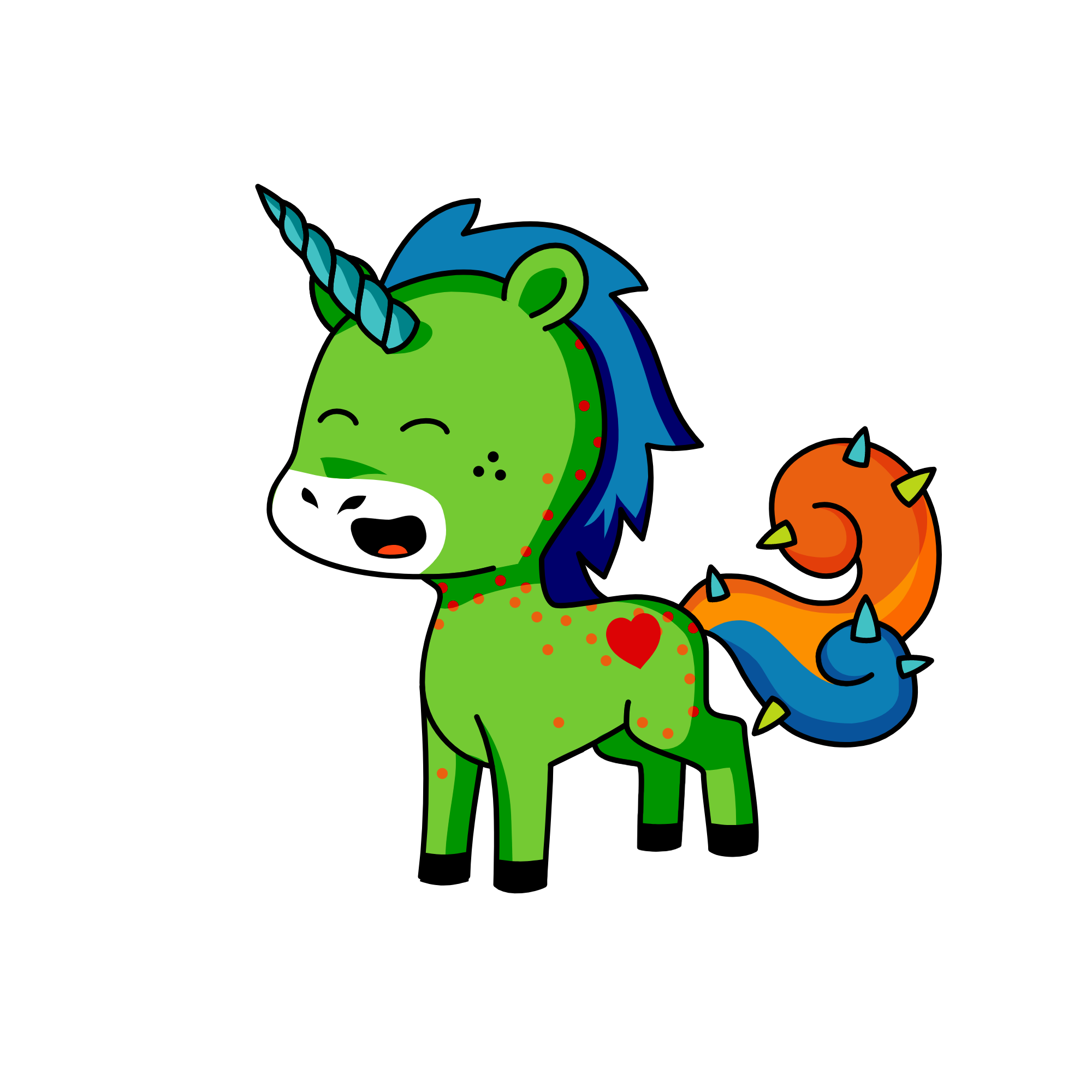 """""-""""", the unicorn