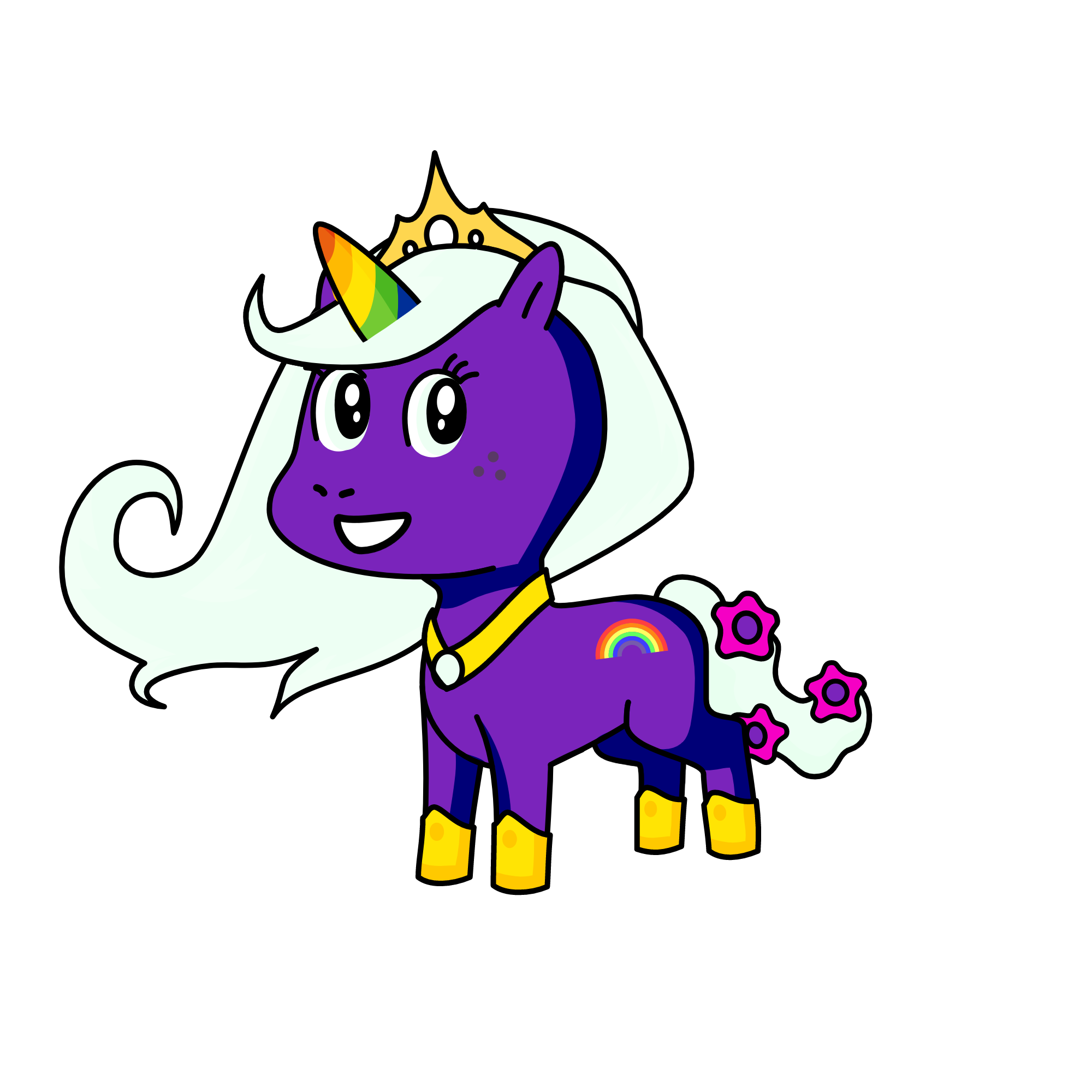 rayne the elamental, the unicorn