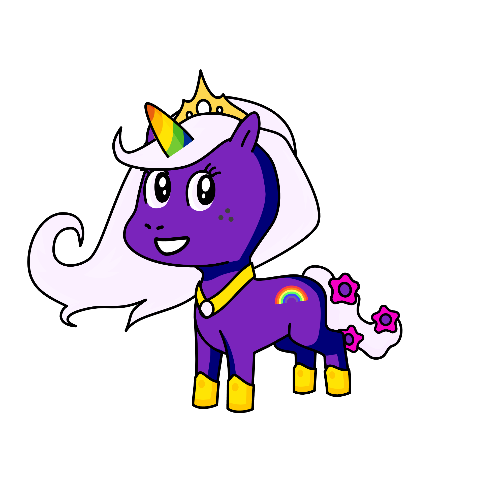 rayne the elamental, the unicorn