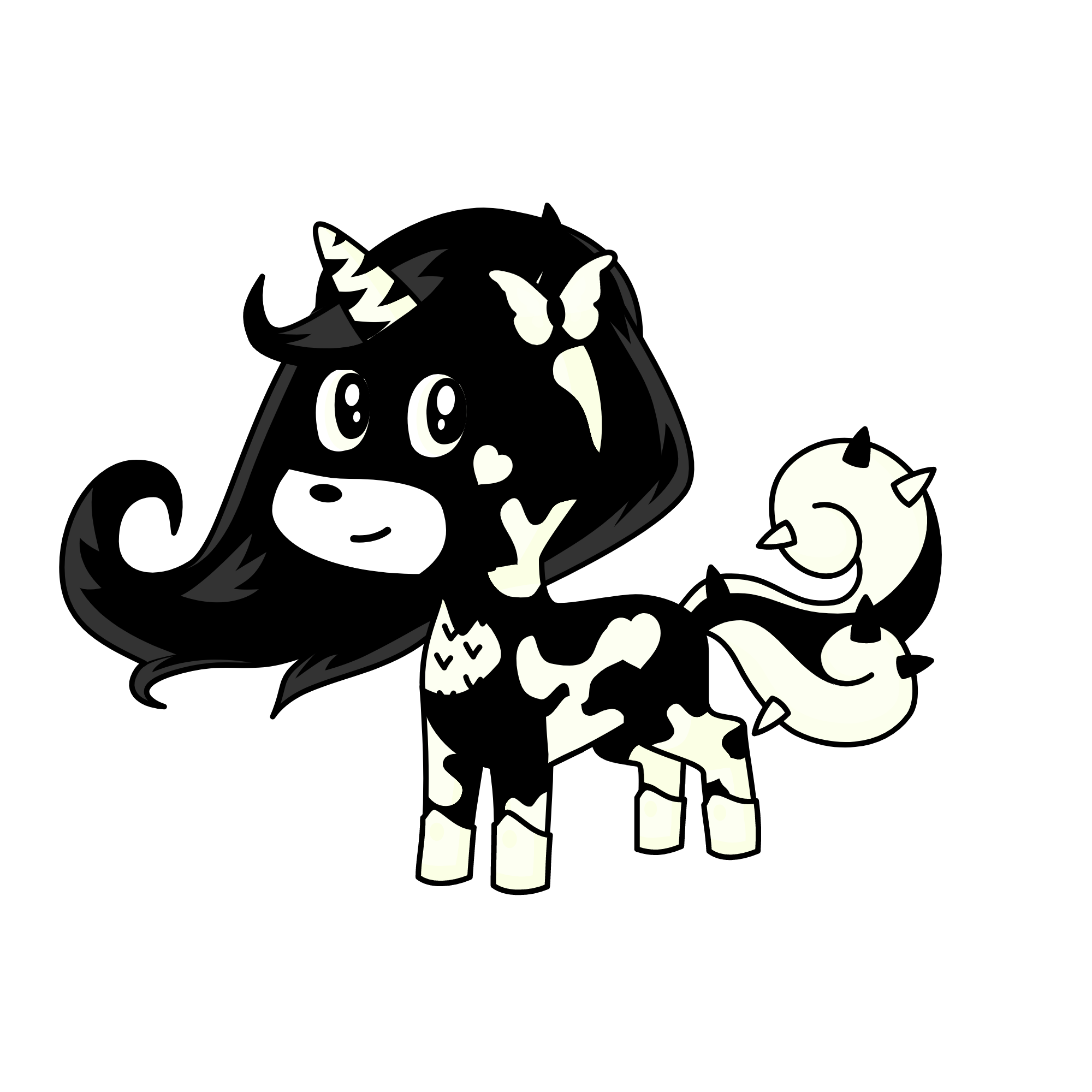Dark, the unicorn