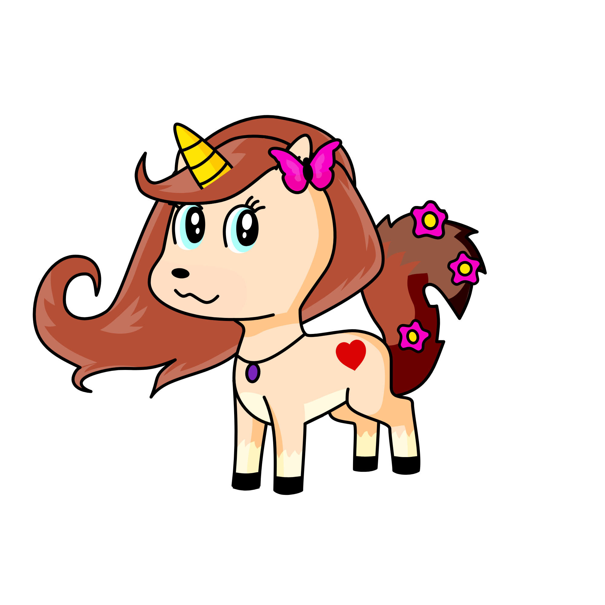 Dennis, the unicorn