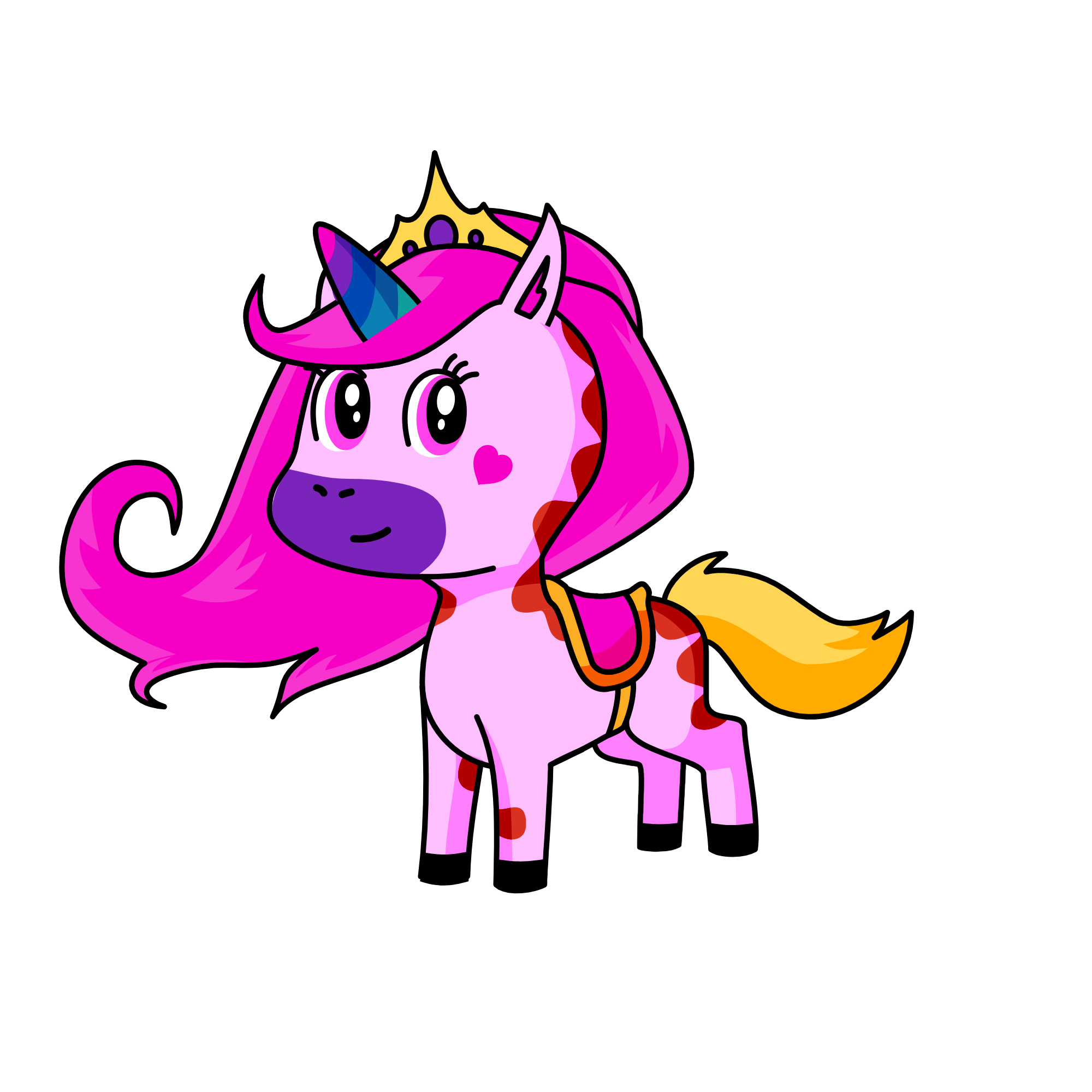 asha, the unicorn
