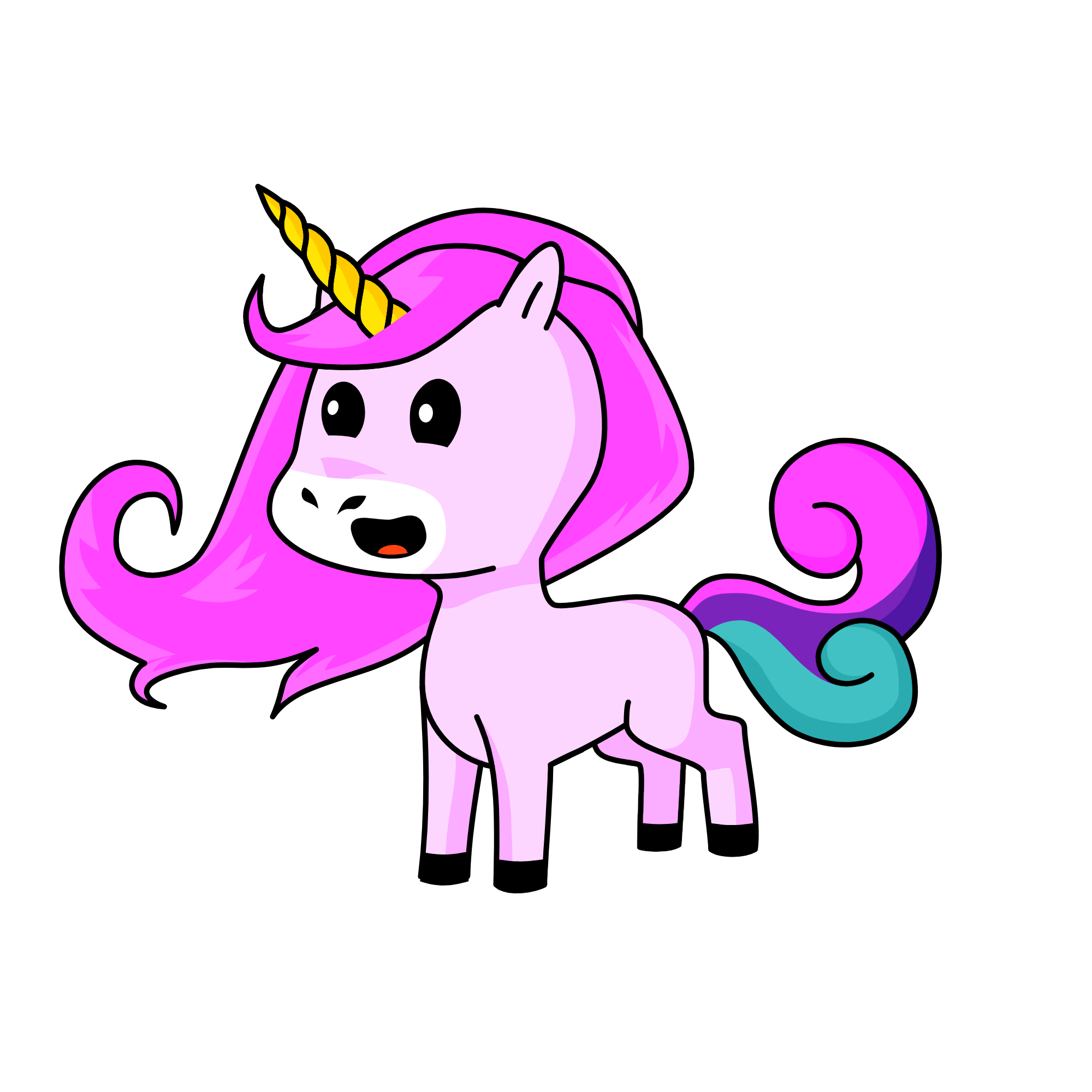 Angel, the unicorn