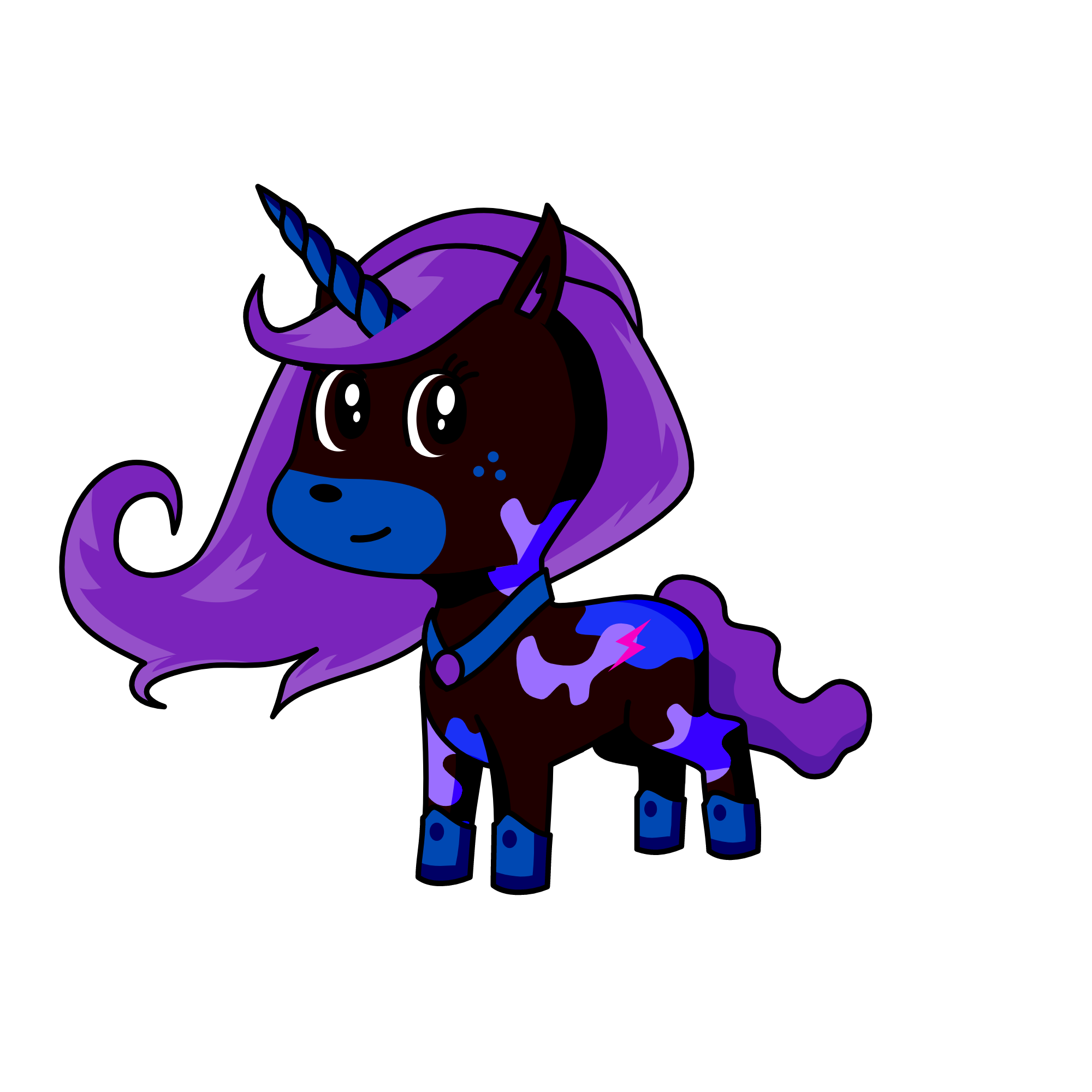 Luna Lovegood, the unicorn