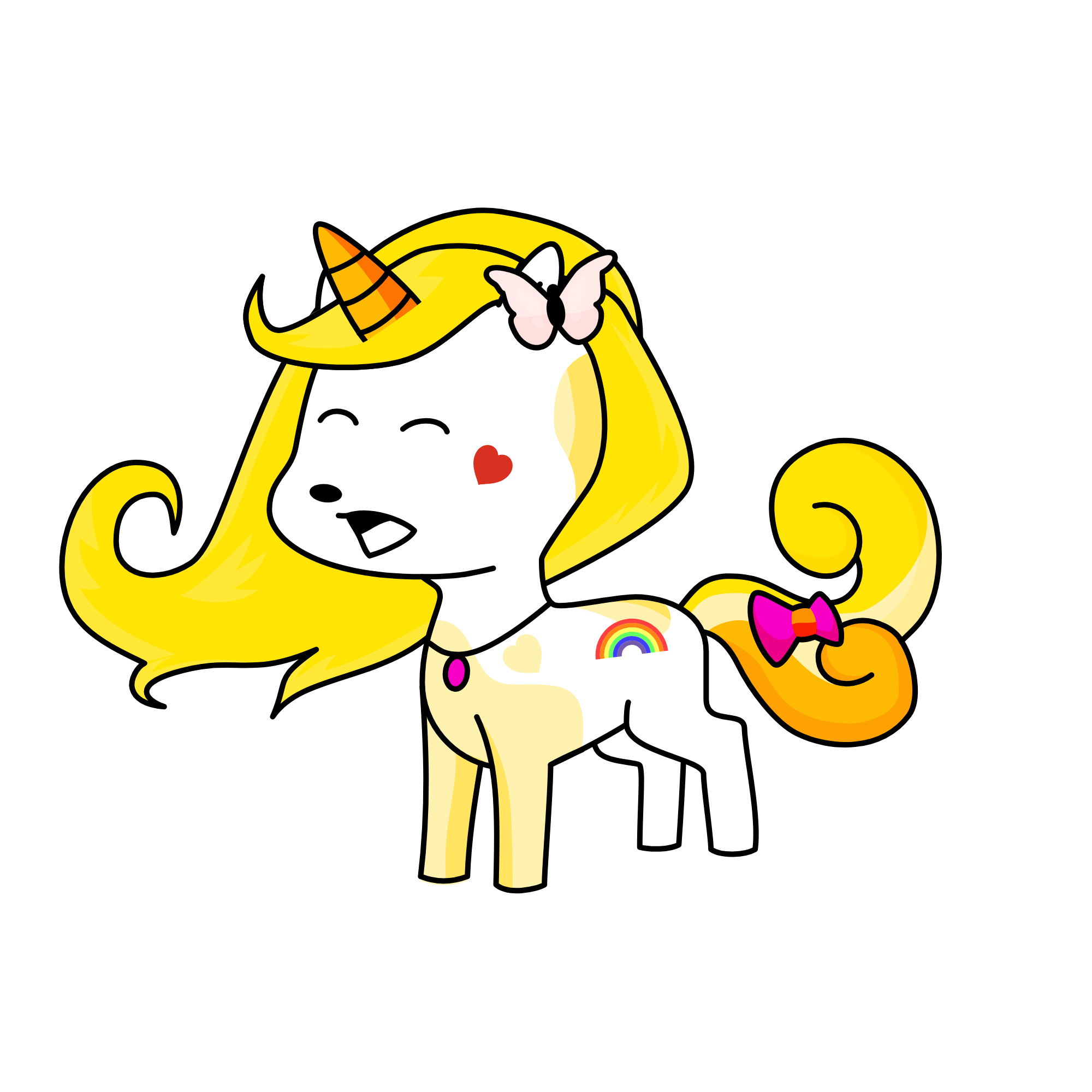 Angel, the unicorn