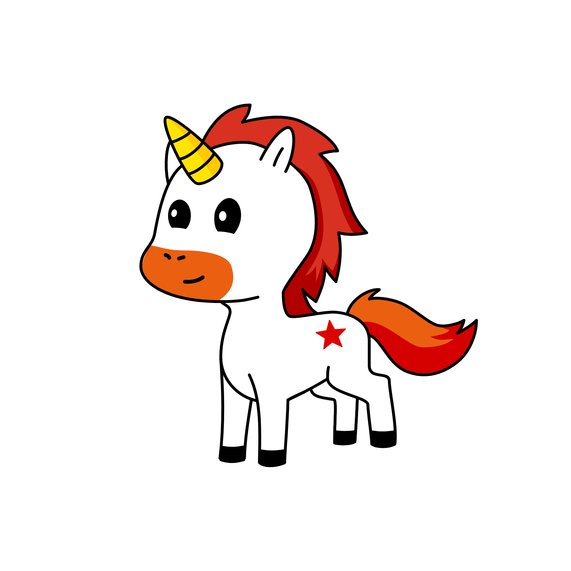 fire, the unicorn